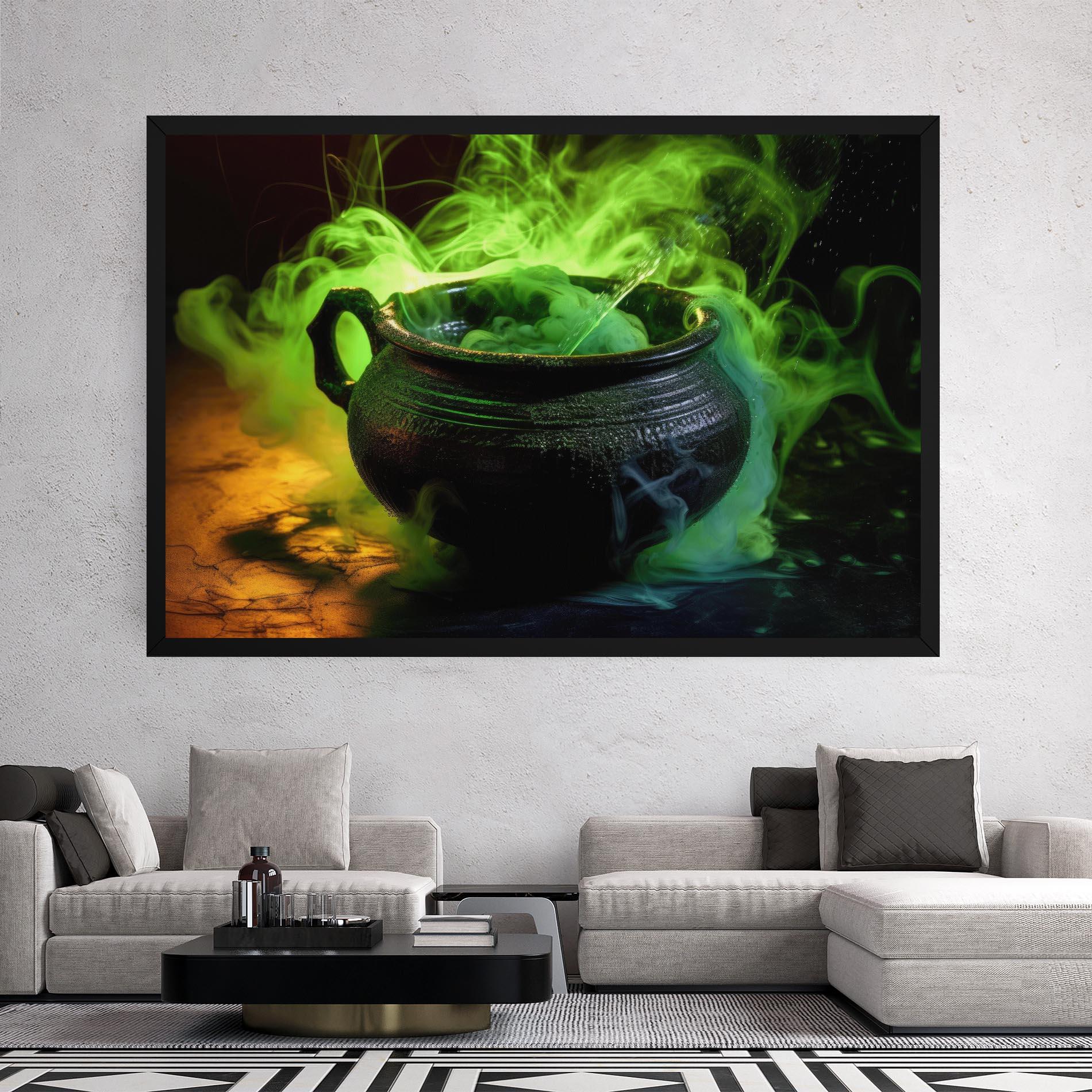 Leinwandbild Green Portion mockup 2