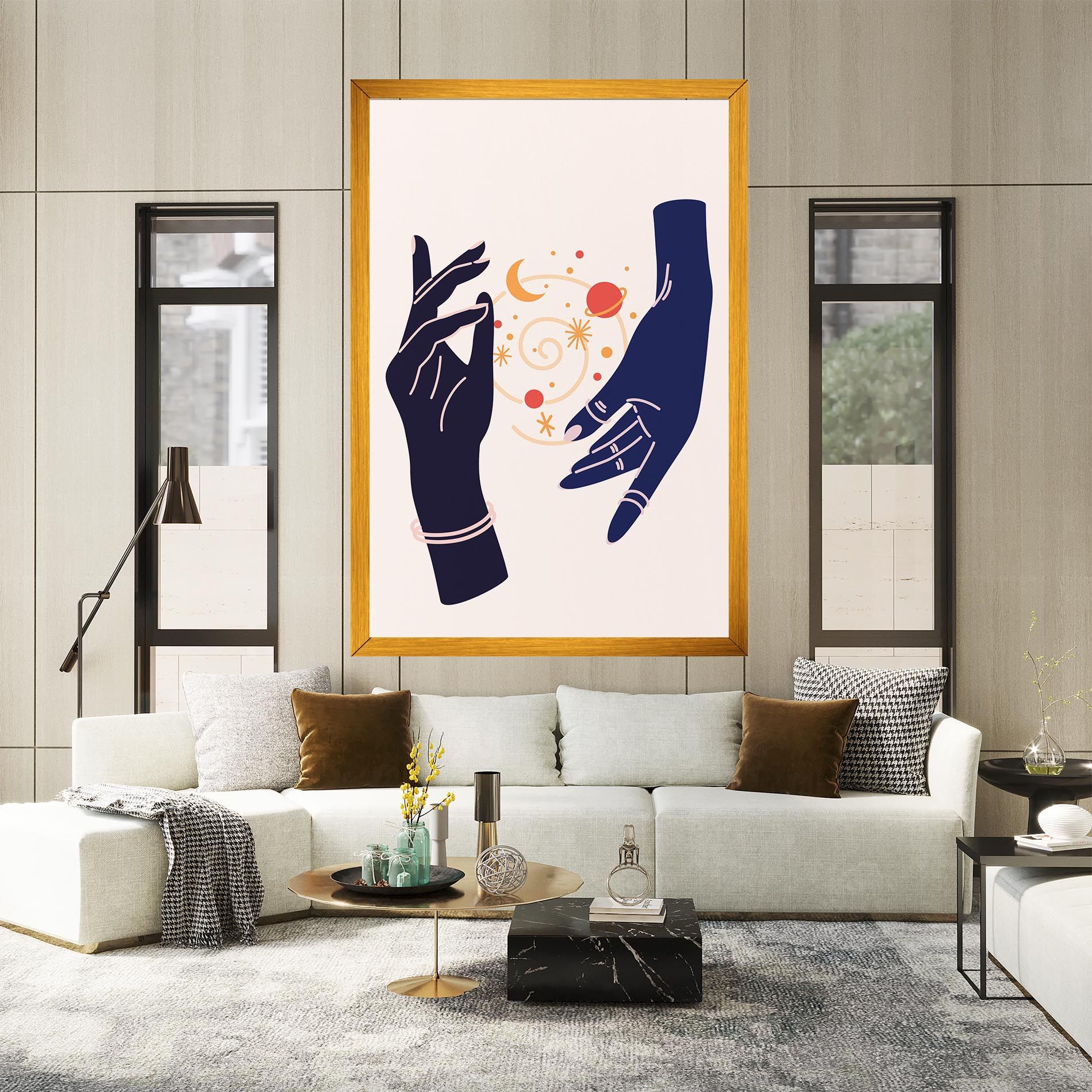 Magic Purple Hands mockup 2