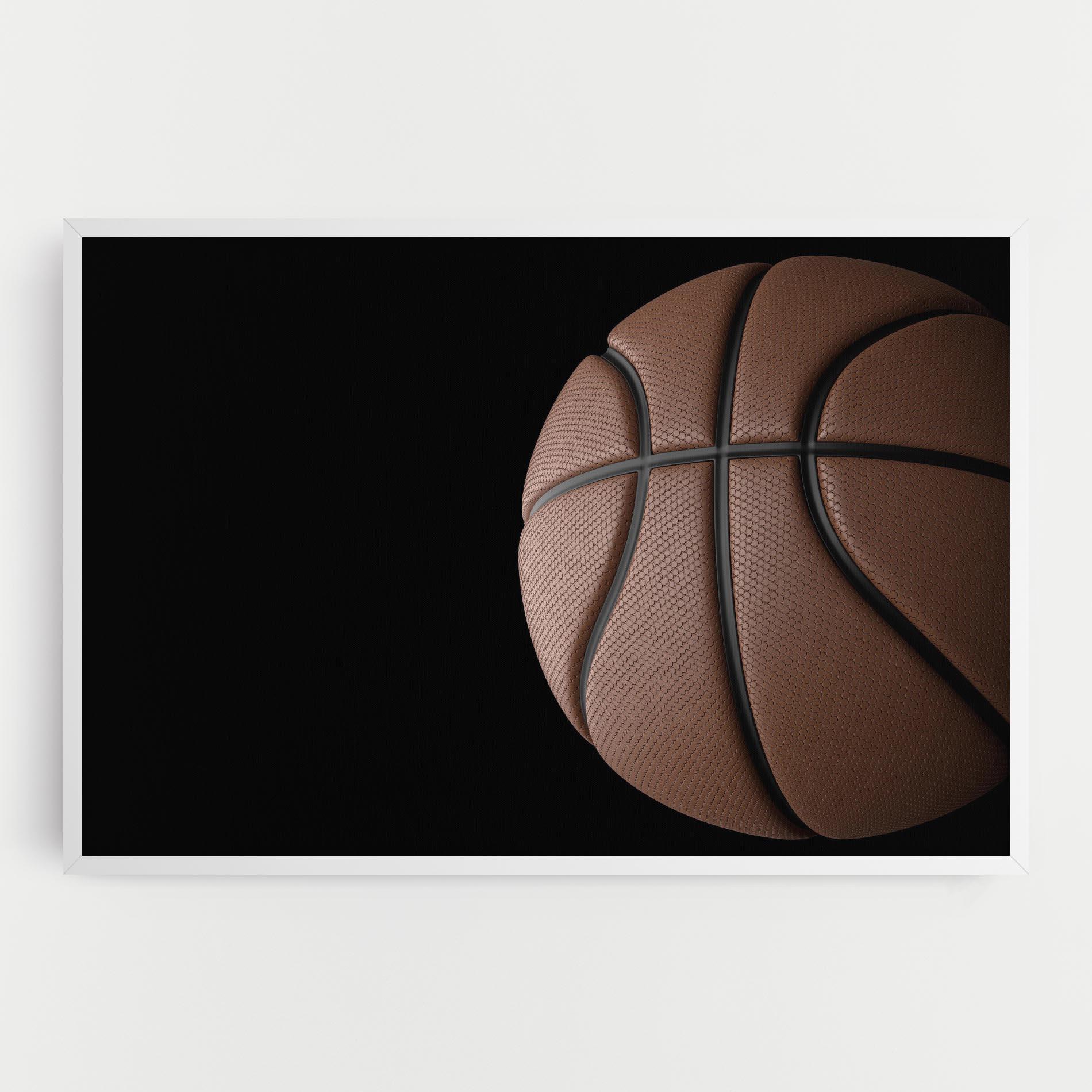 Leinwandbild 3d Basketball Ball mockup 0