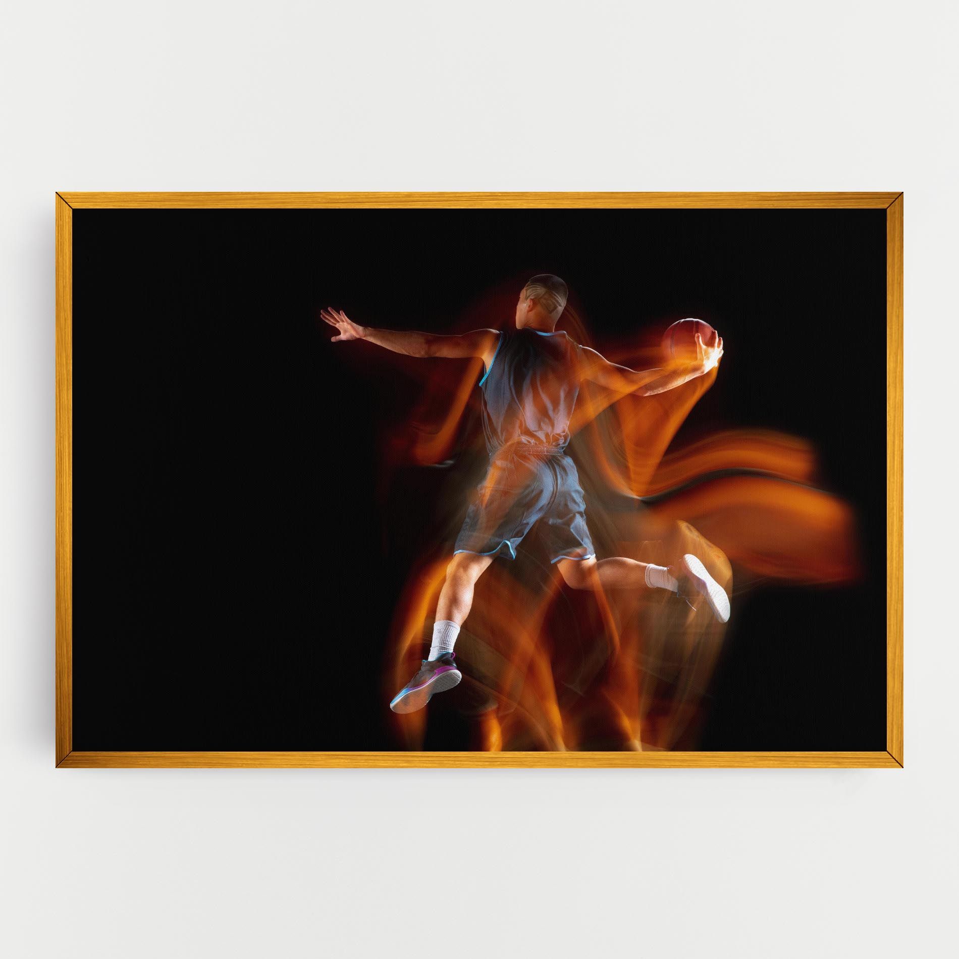 Asian Basketball Player mockup 0