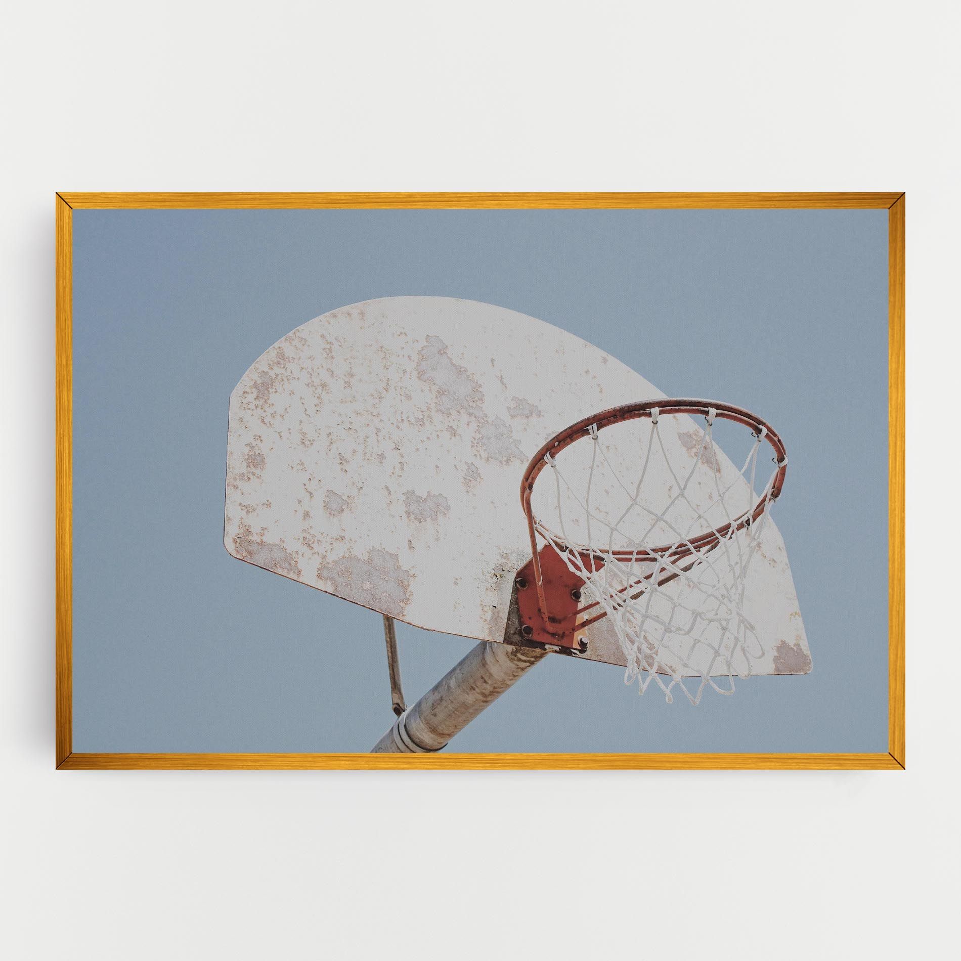 Old Basketball Hoop mockup 0