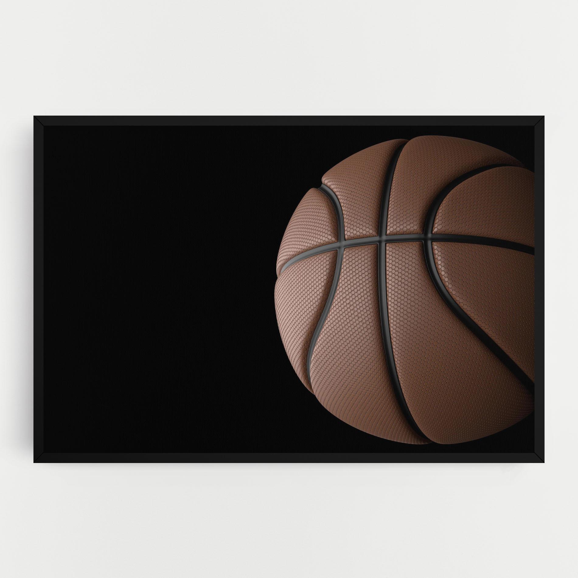 Leinwandbild 3d Basketball Ball mockup 0