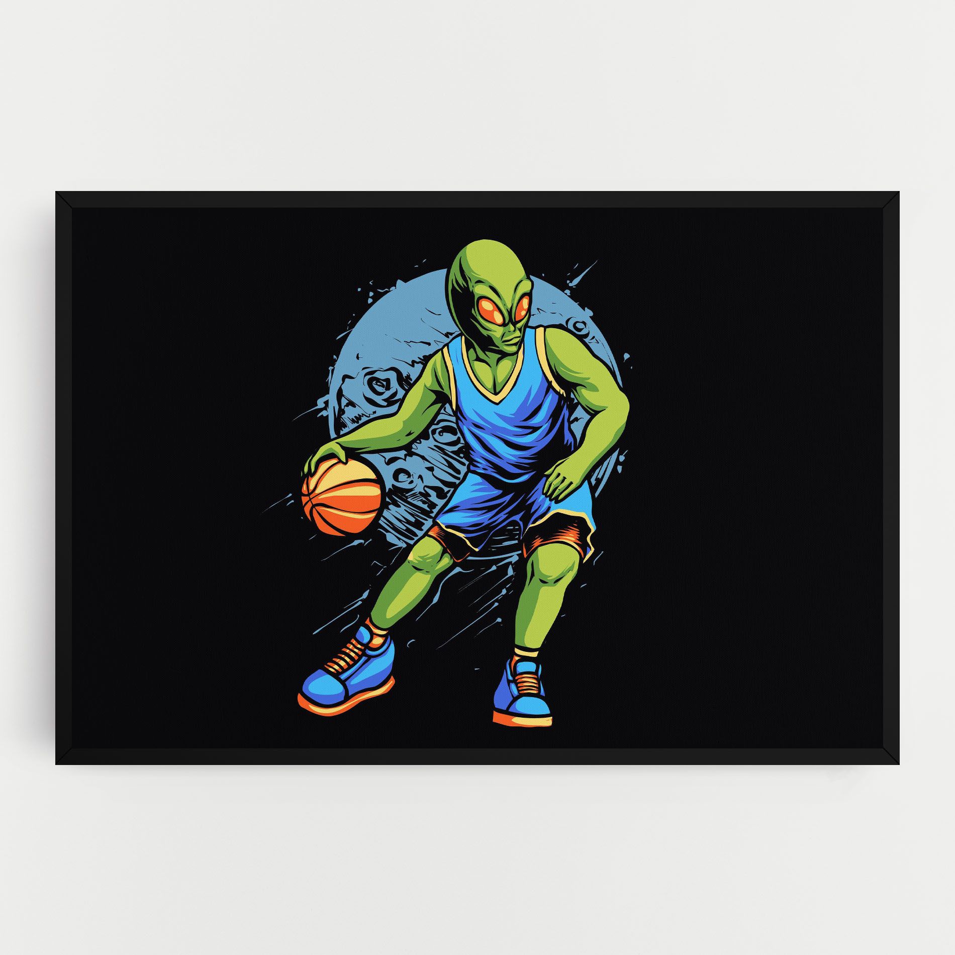 Alien Basketball mockup 0