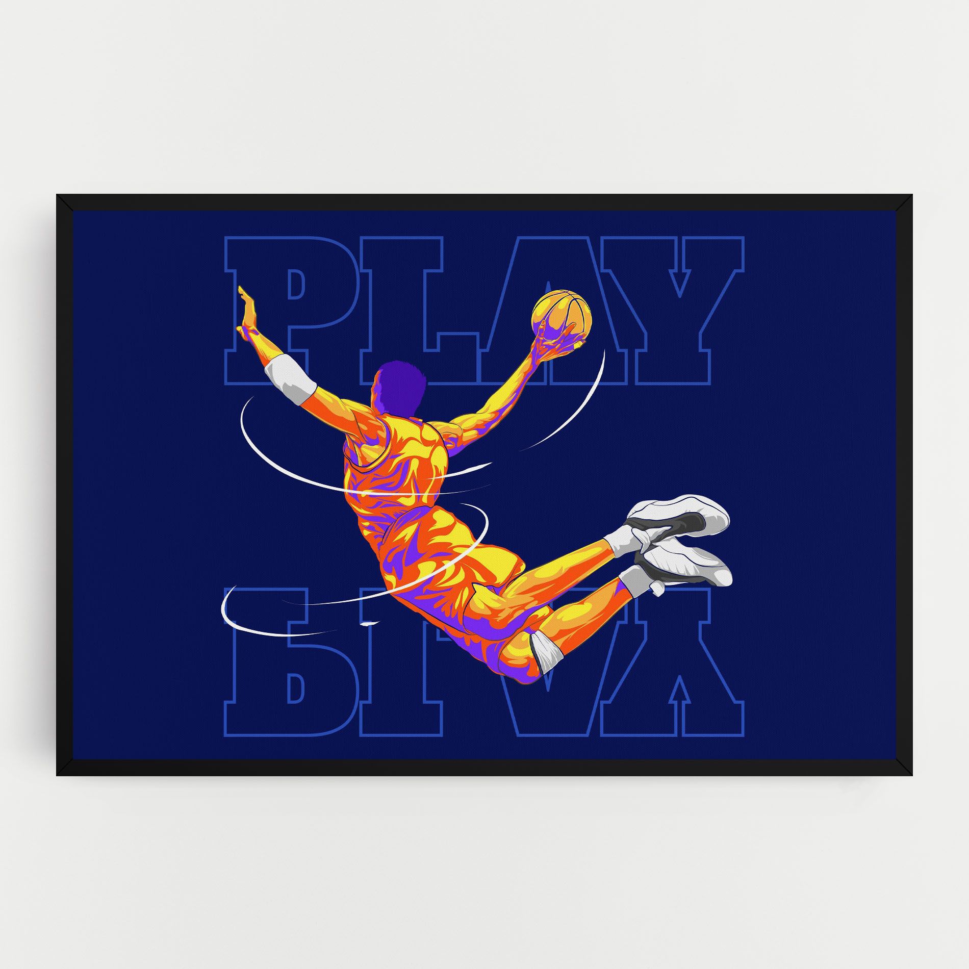 Basketball Blue mockup 0