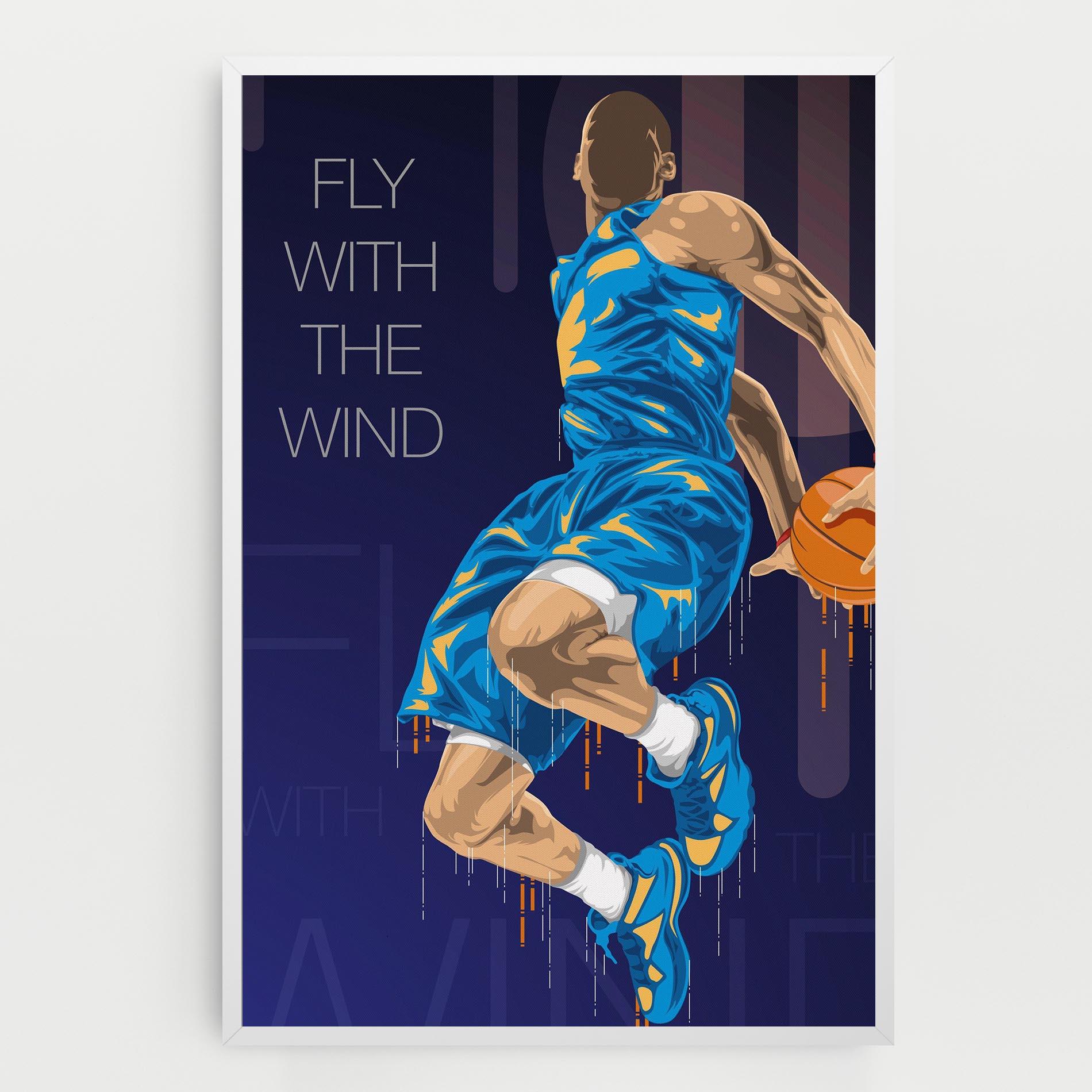 Leinwandbild Fly With The Wind mockup 0