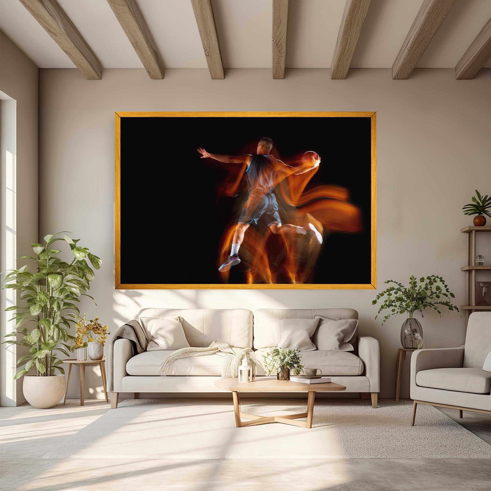 Asian Basketball Player mockup 6