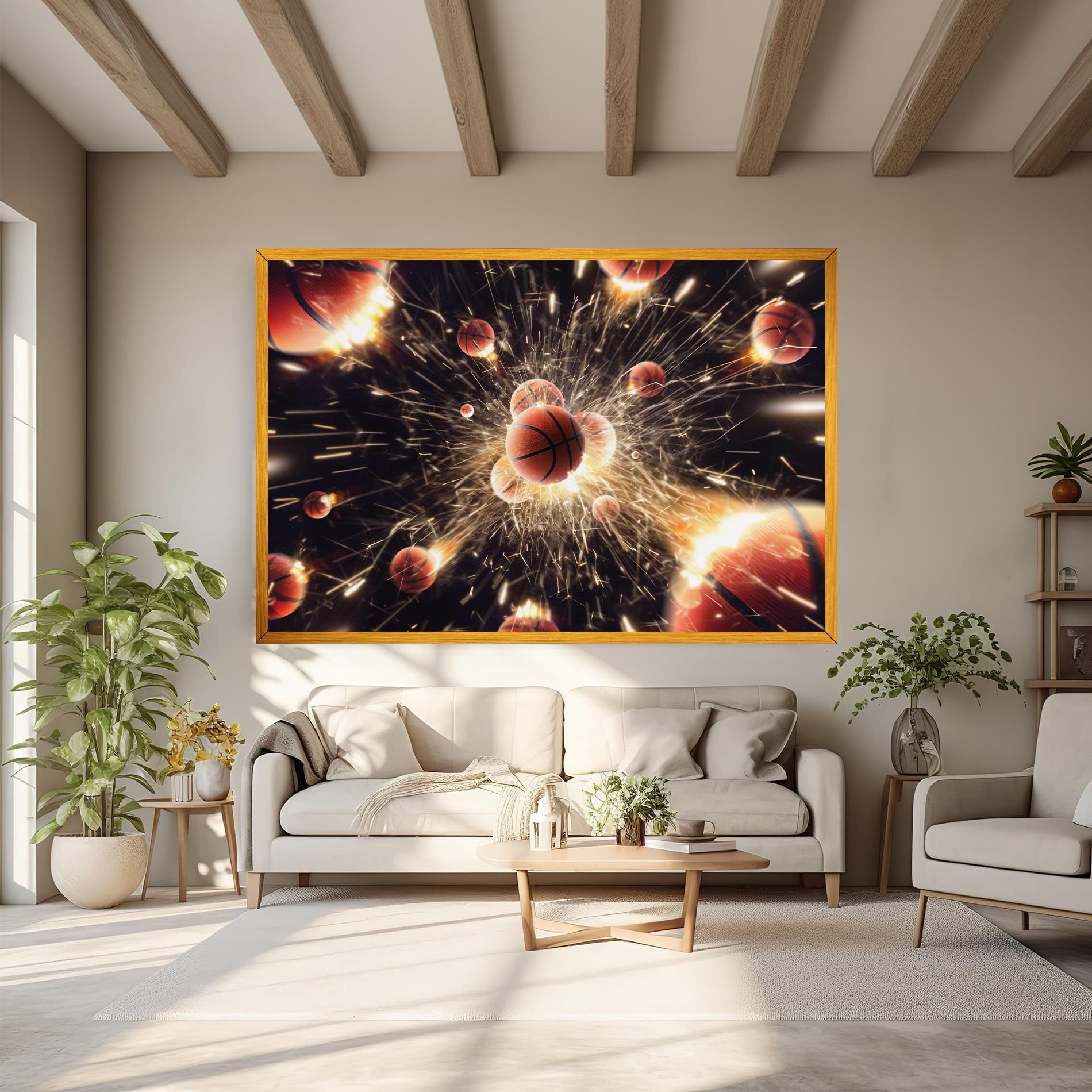 Basketball Explosion mockup 6