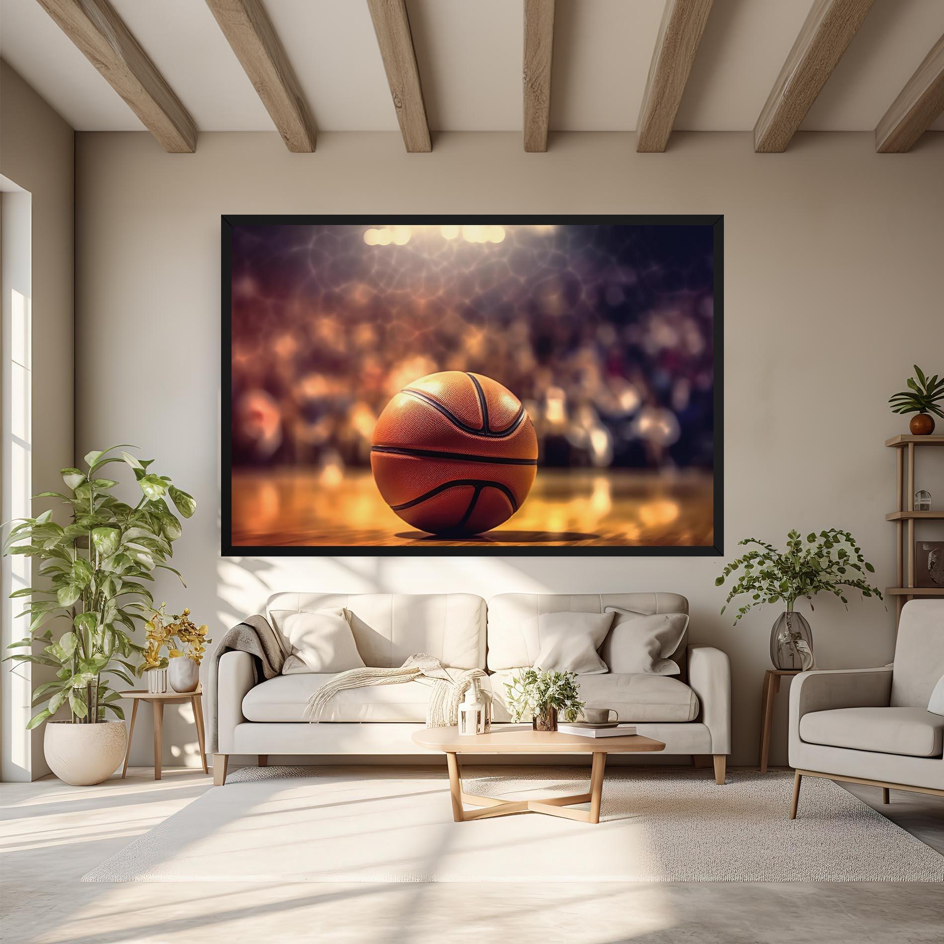 Leinwandbild Basketball Arena mockup 6