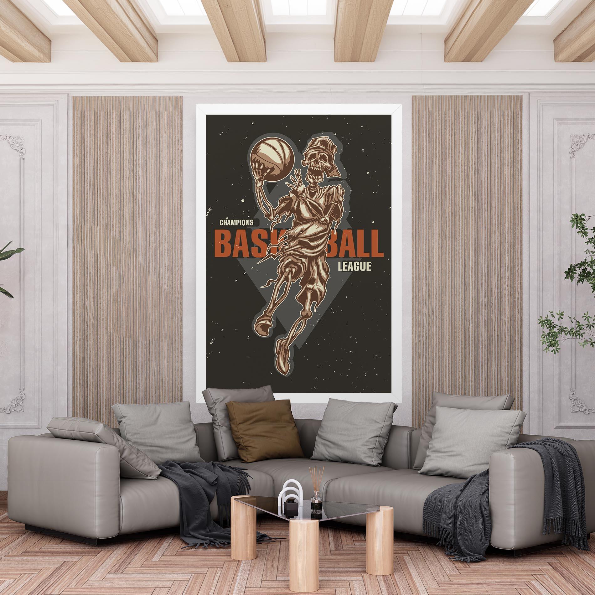Leinwandbild Basketball League mockup 6