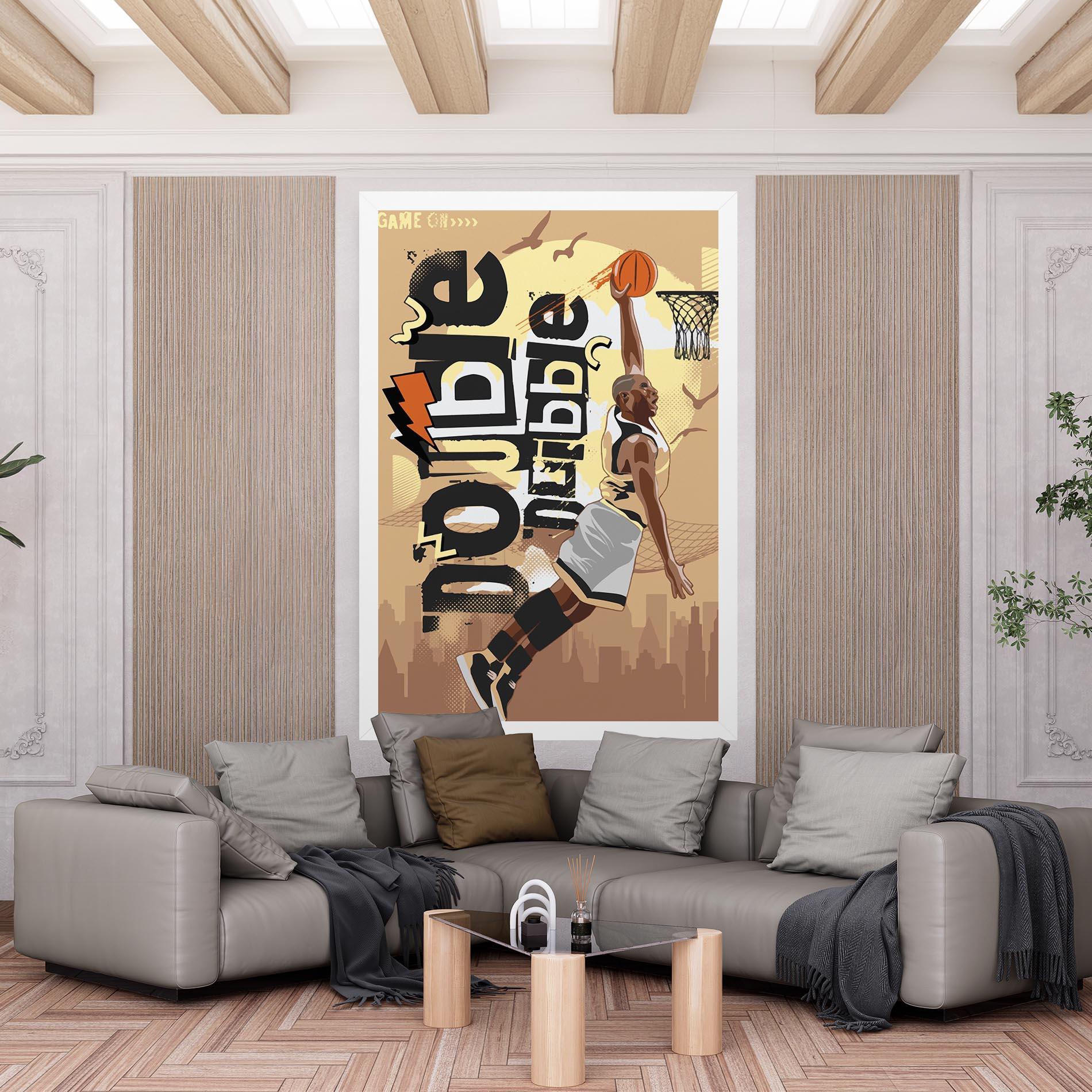 Leinwandbild Double Dribble mockup 6