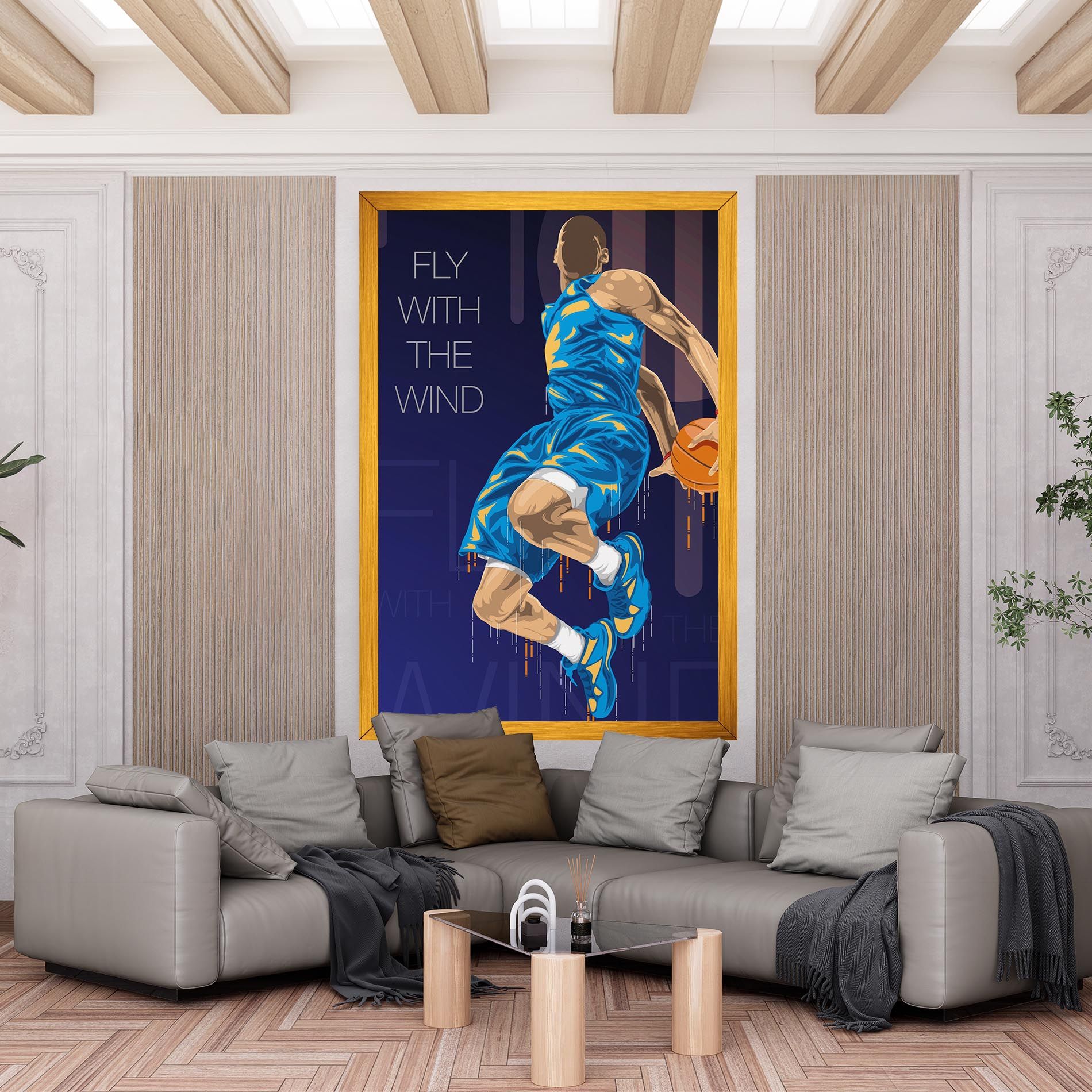 Fly With The Wind mockup 6