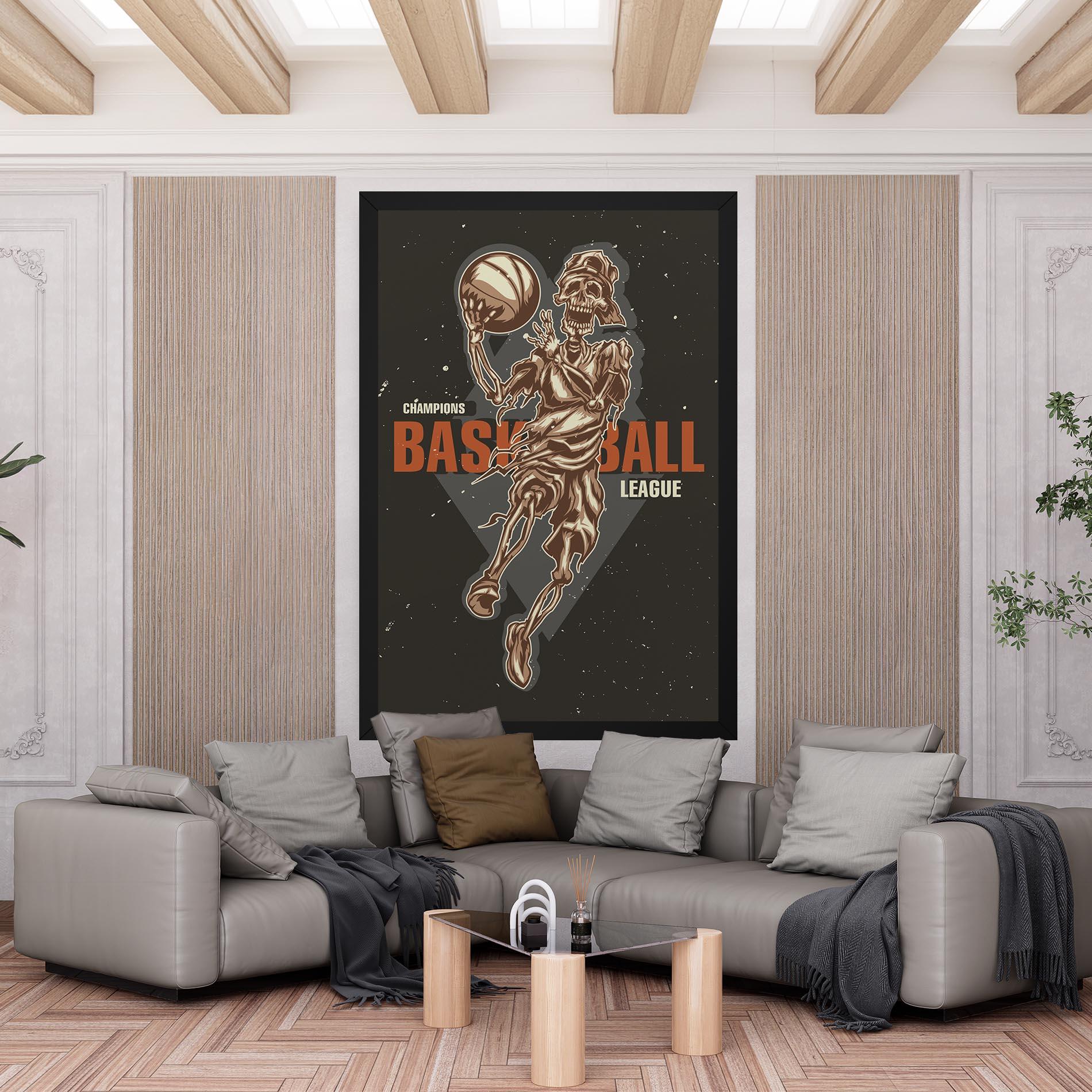 Leinwandbild Basketball League mockup 6