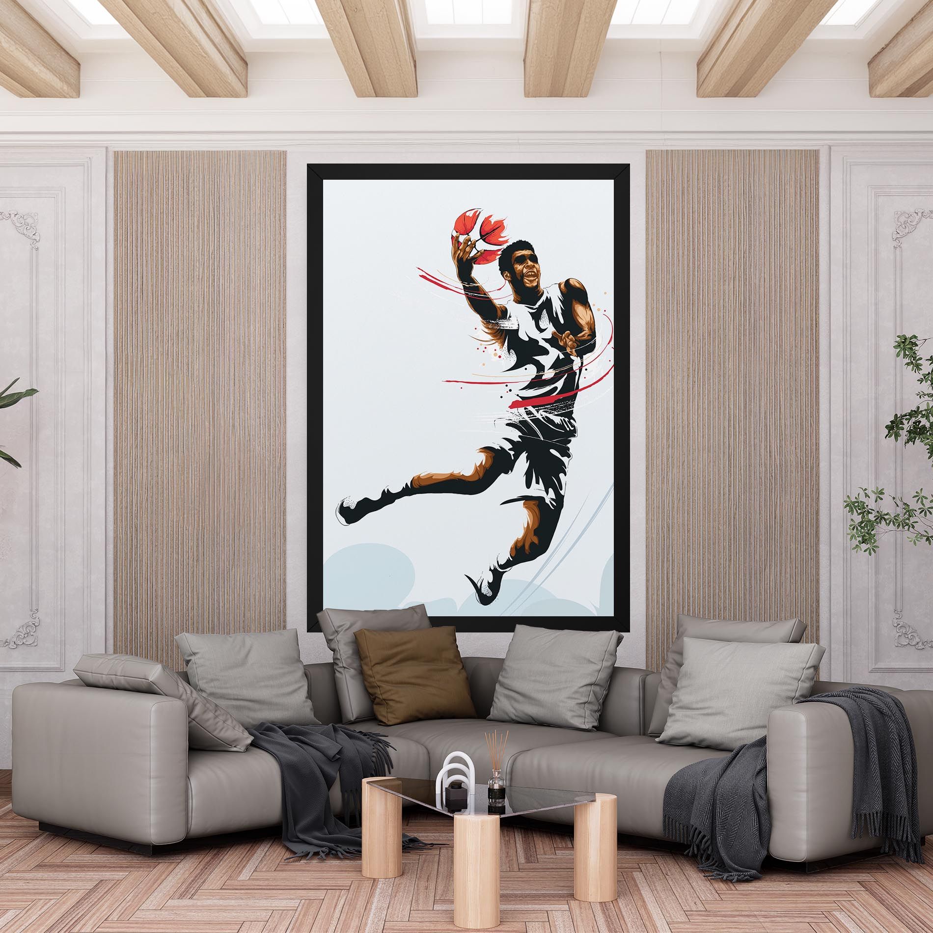Basketball Shot mockup 6
