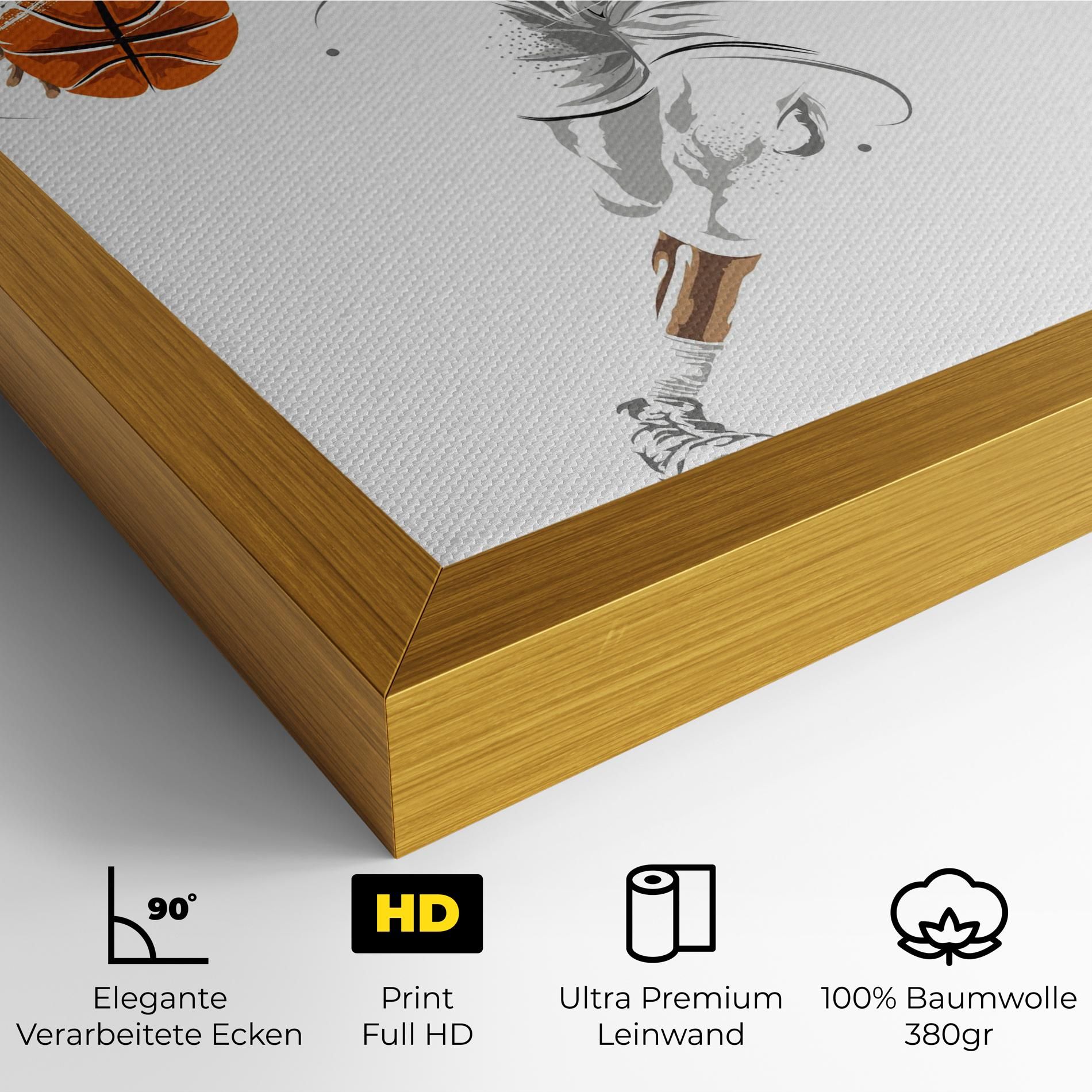 Dribbling Basketbal mockup 4