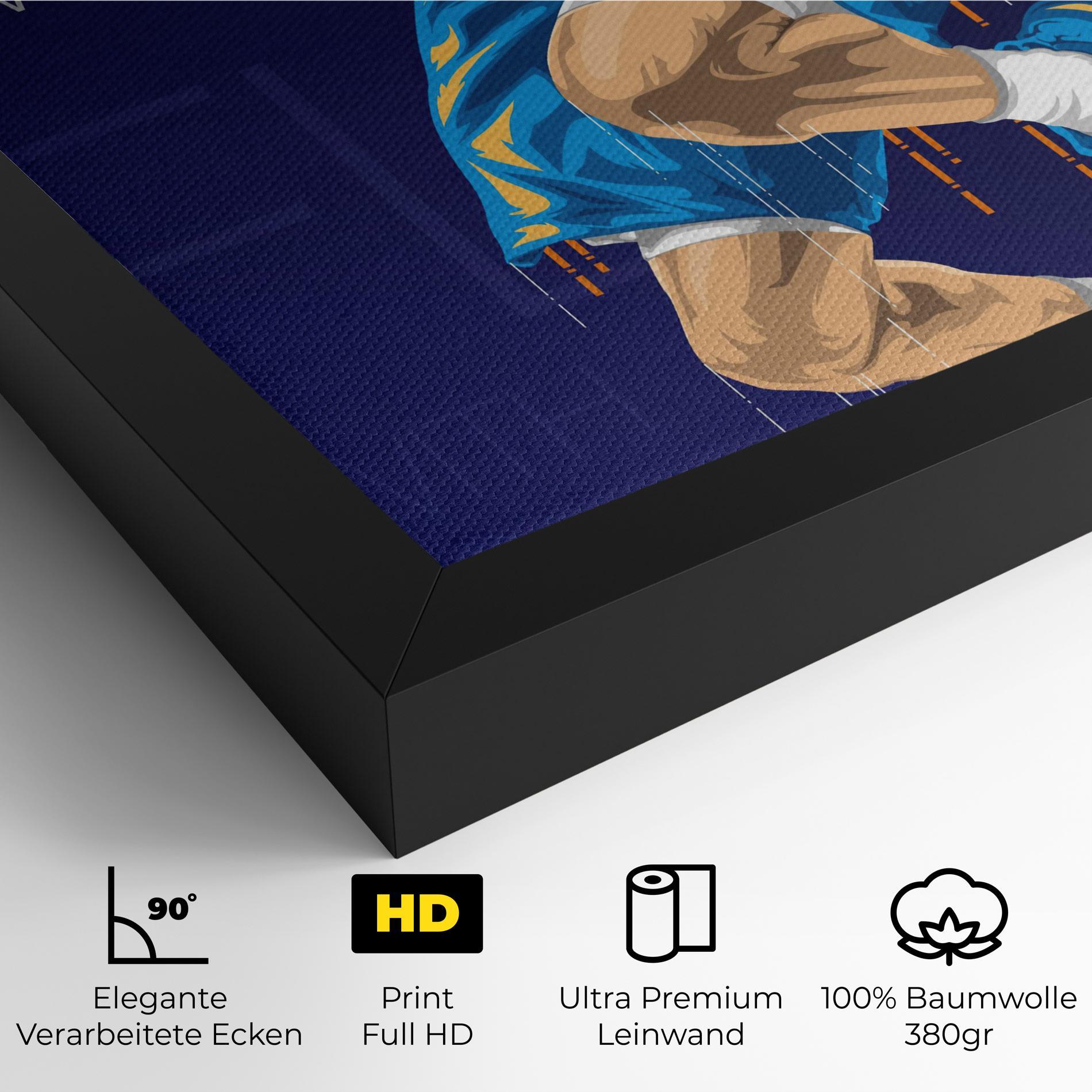 Leinwandbild Fly With The Wind mockup 4