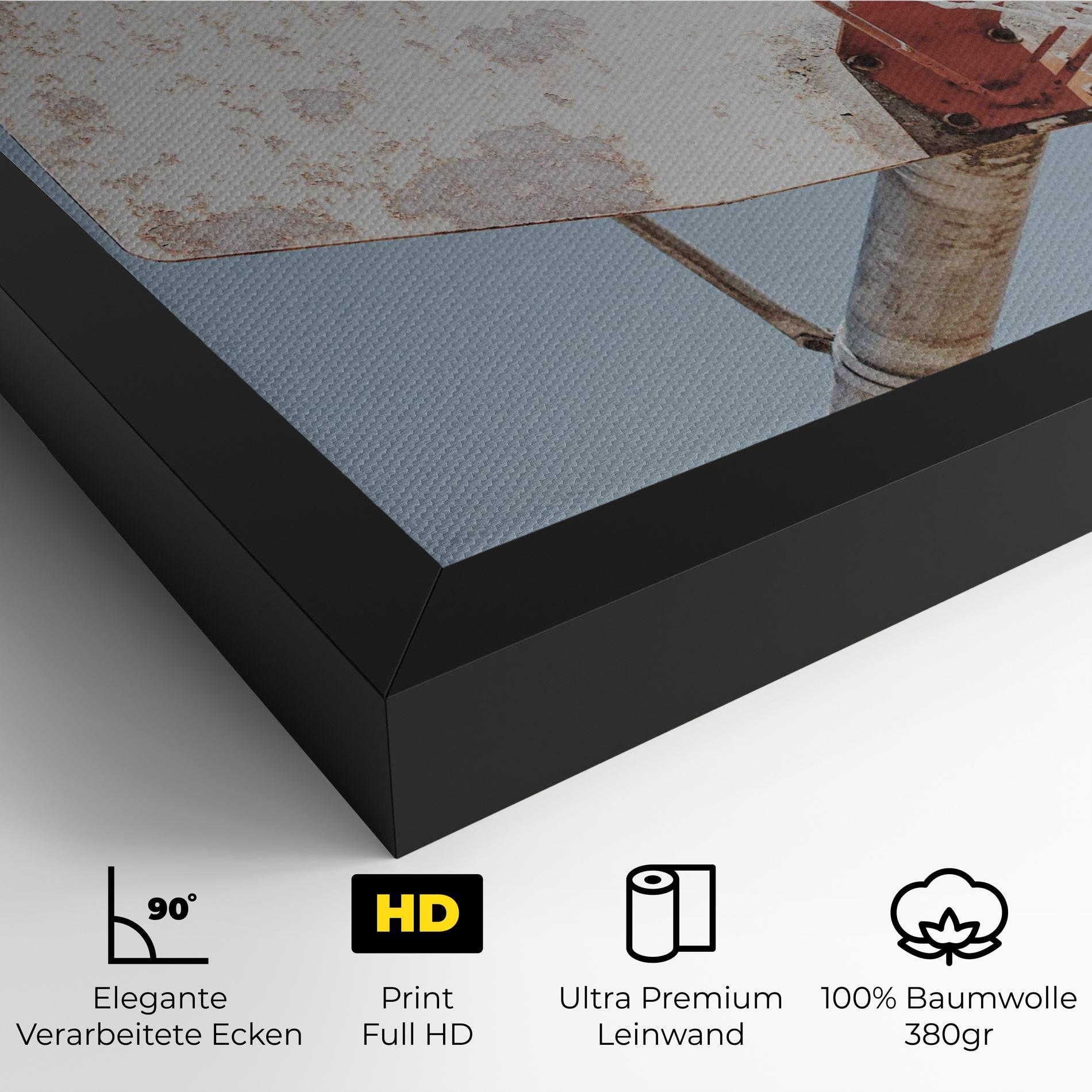 Leinwandbild Old Basketball Hoop mockup 4