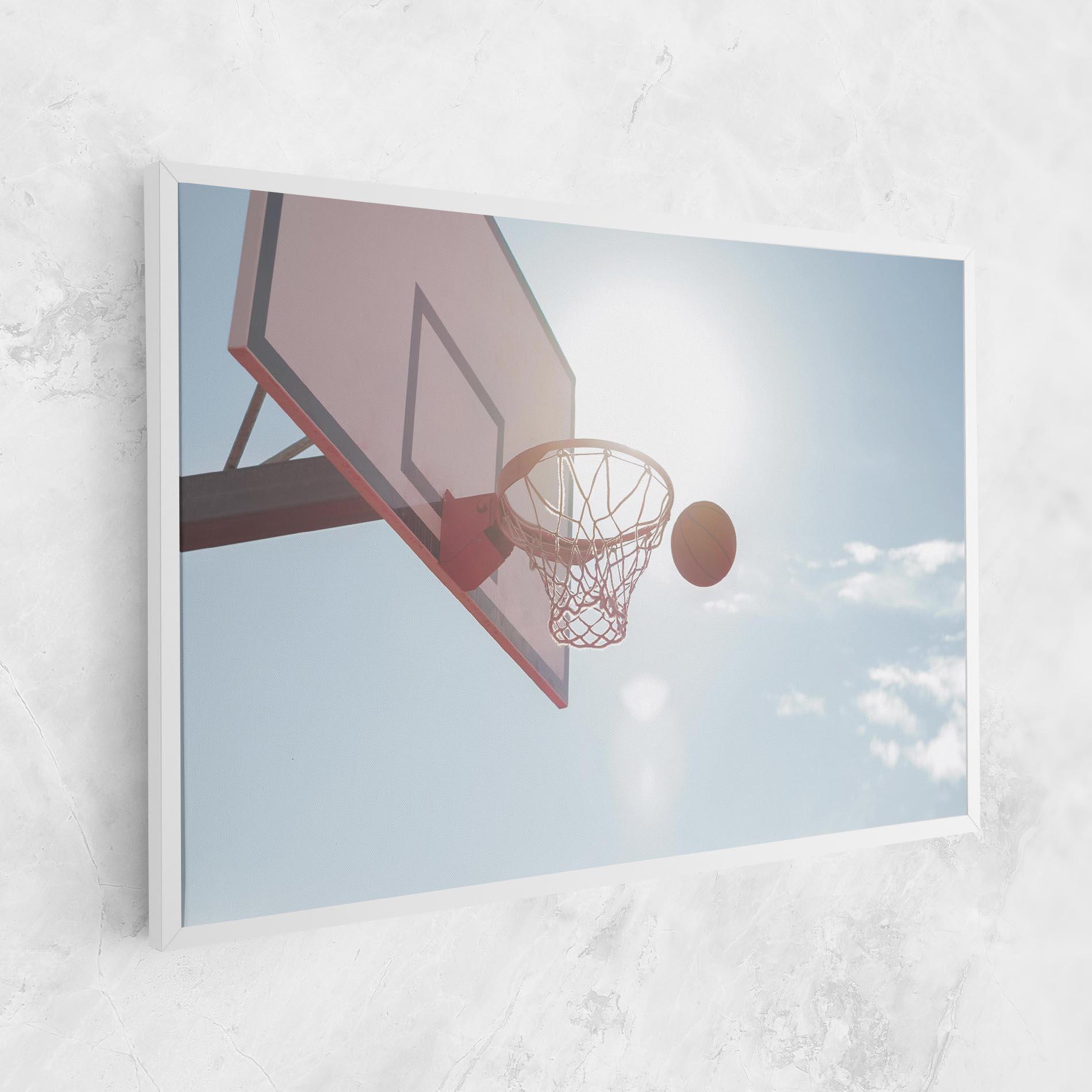 Leinwandbild Basketball Hoop mockup 1
