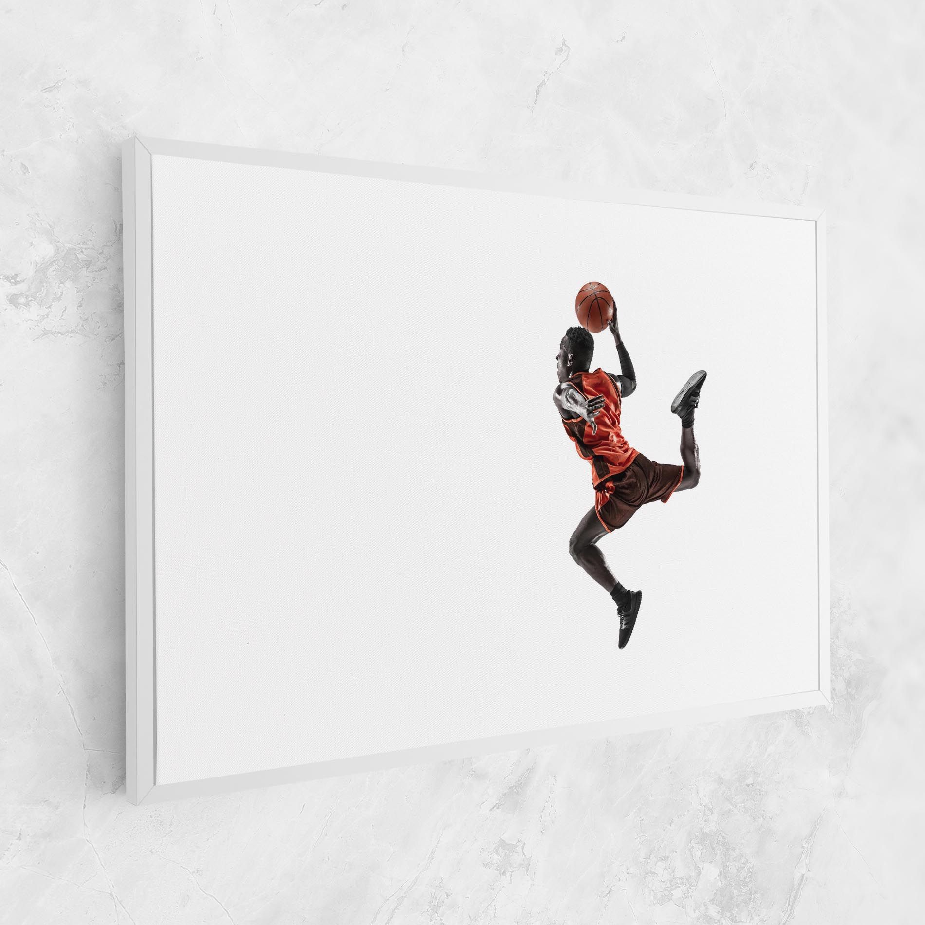 Basketball Player Flying mockup 1