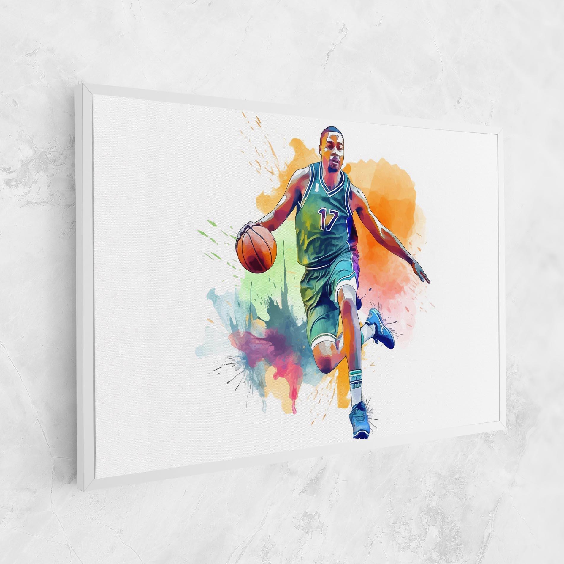 Leinwandbild Playing Basket mockup 1