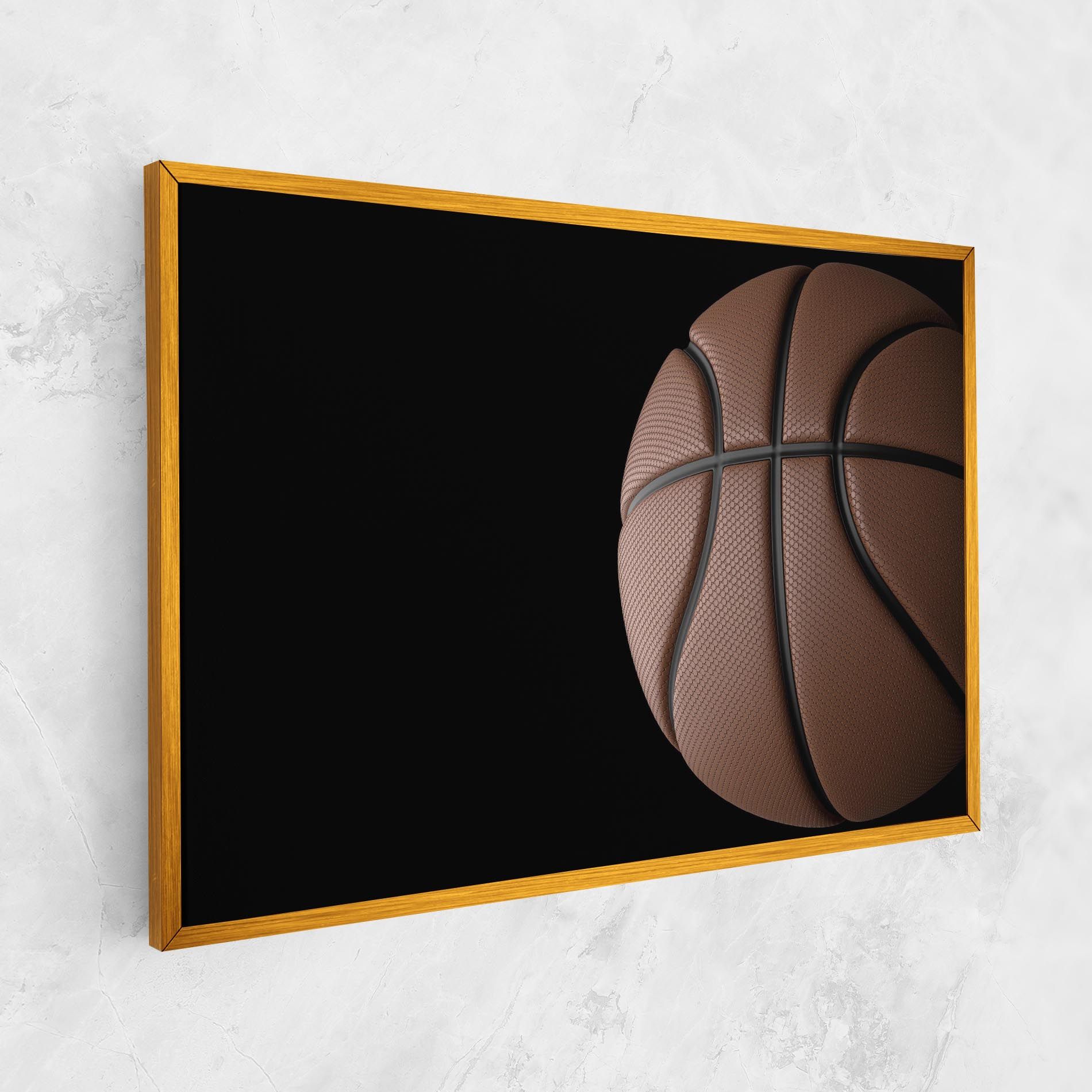 3d Basketball Ball mockup 1