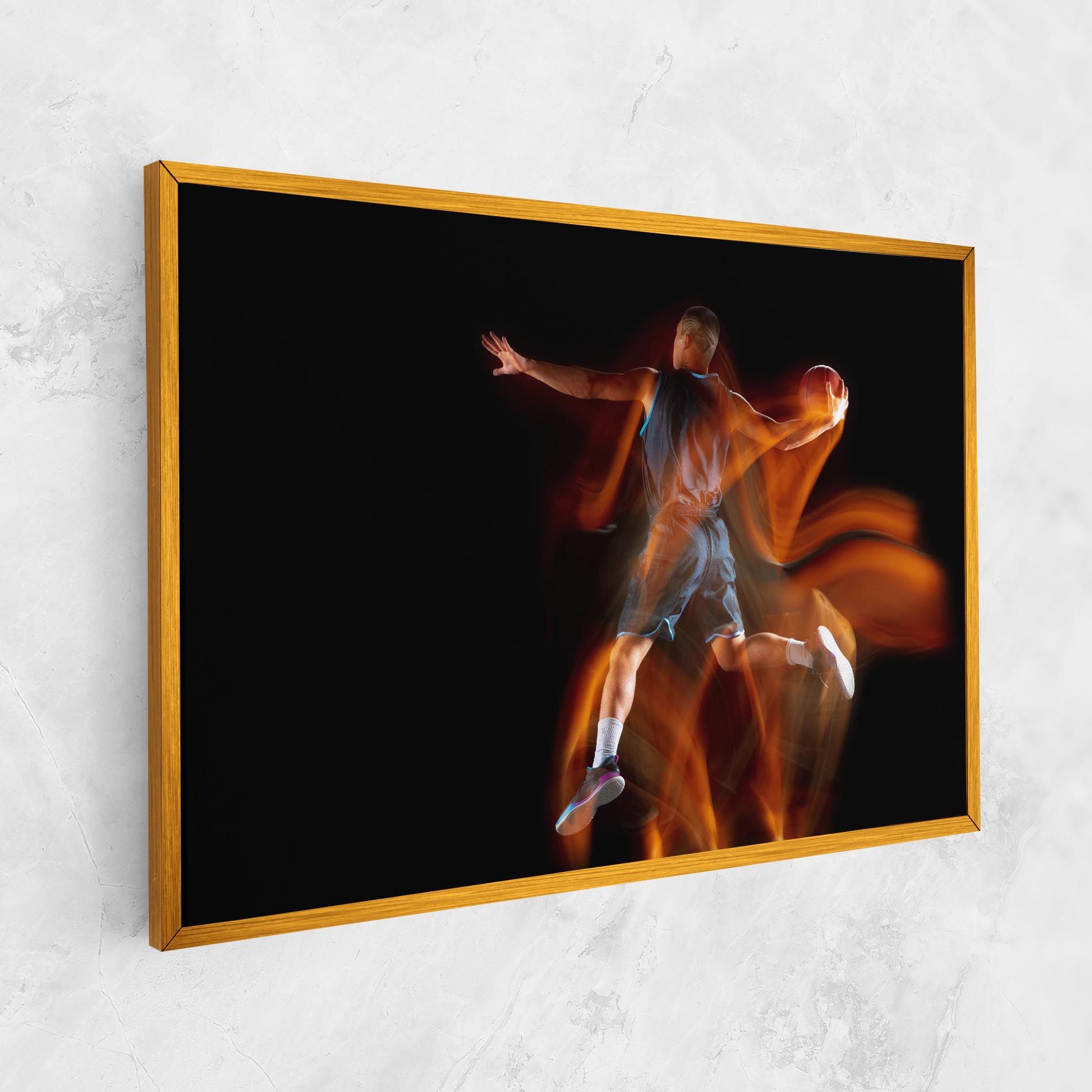 Asian Basketball Player mockup 1