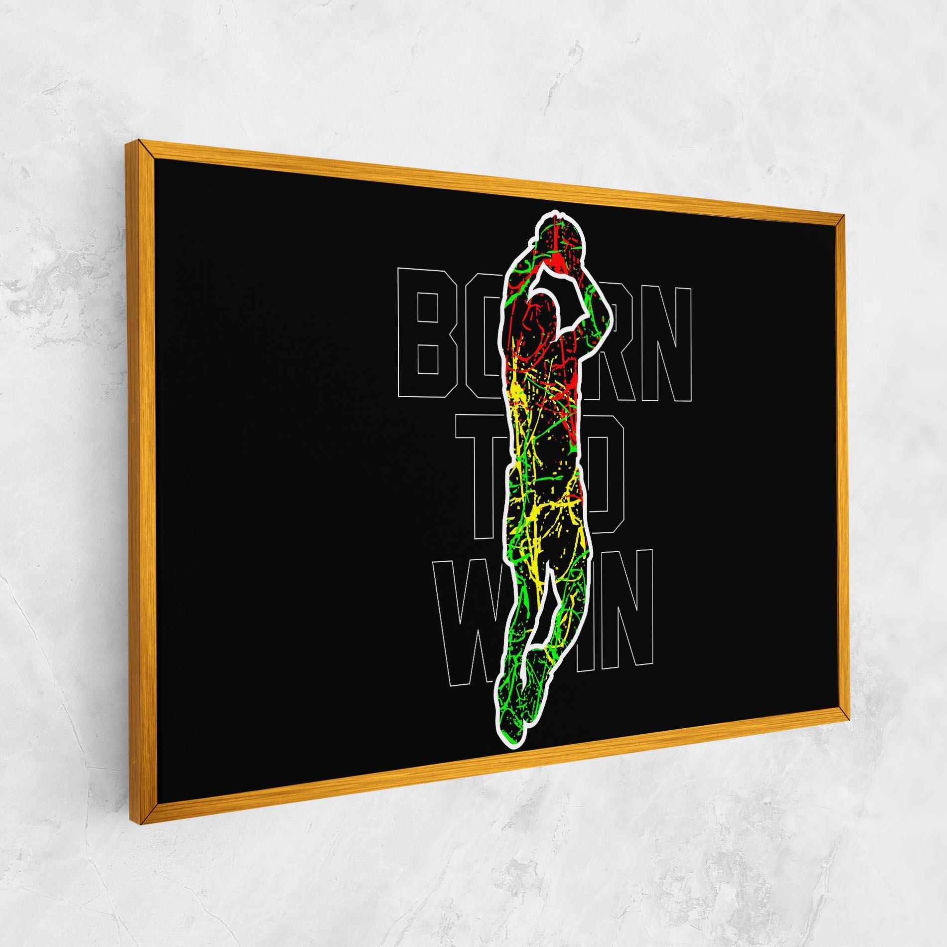 Leinwandbild Basket Win mockup 1