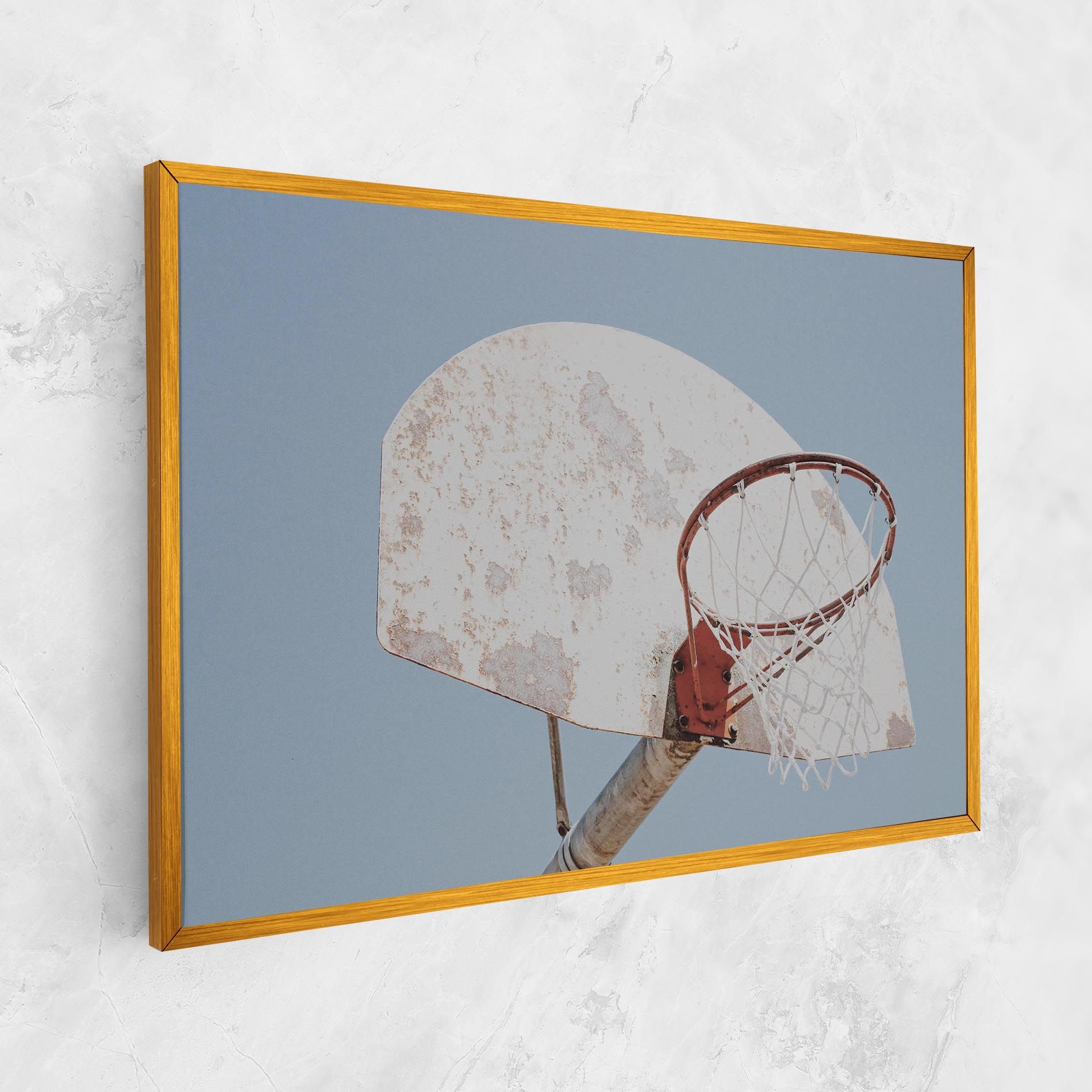 Old Basketball Hoop mockup 1