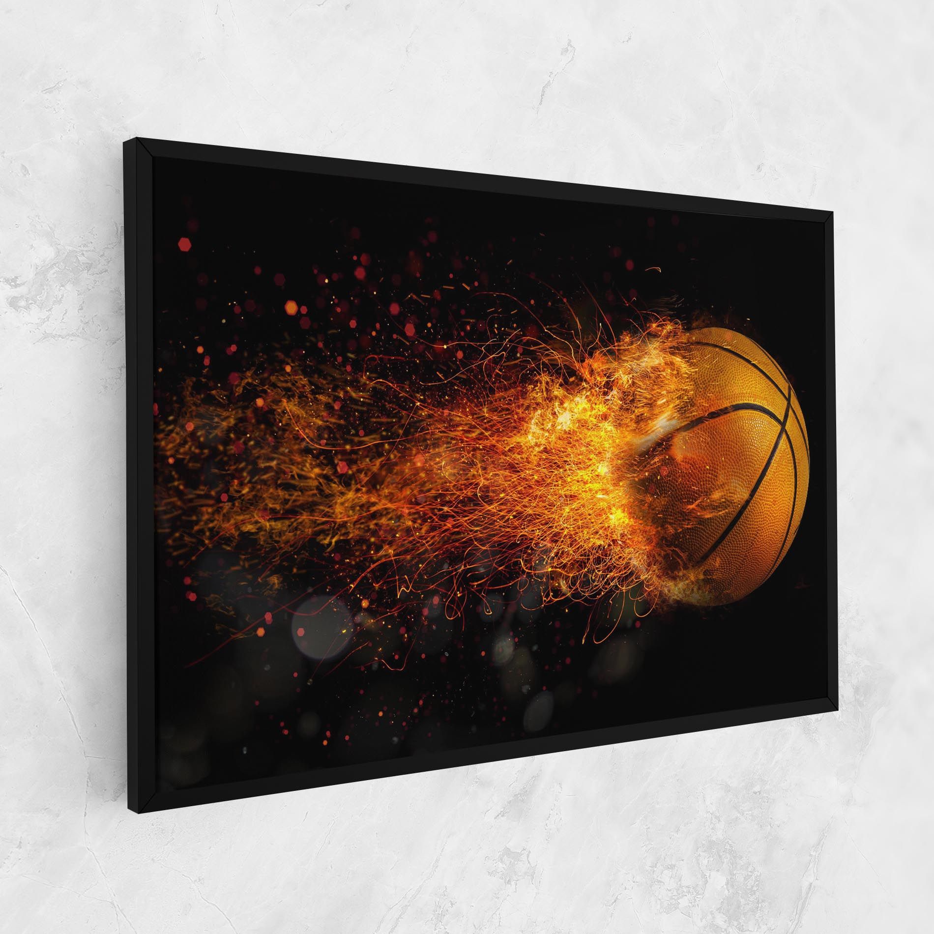 Basket Ball Flame mockup 1