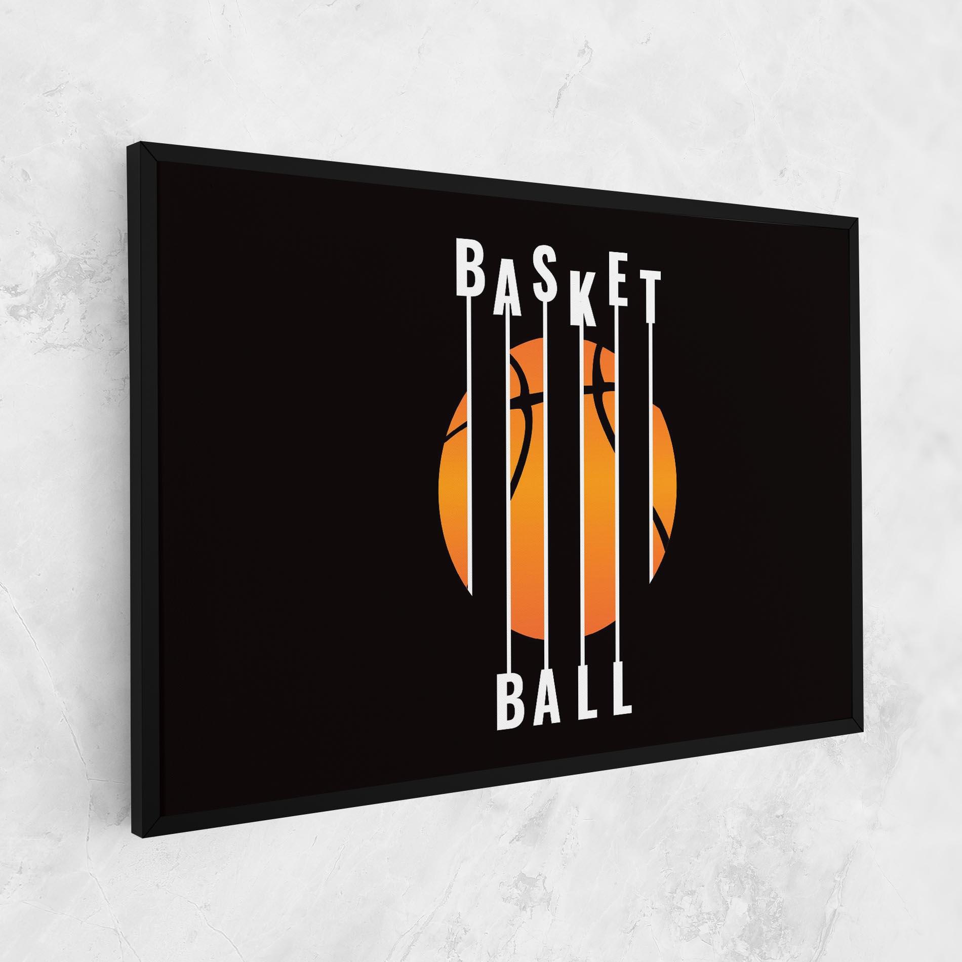 Leinwandbild Basket Ball mockup 1