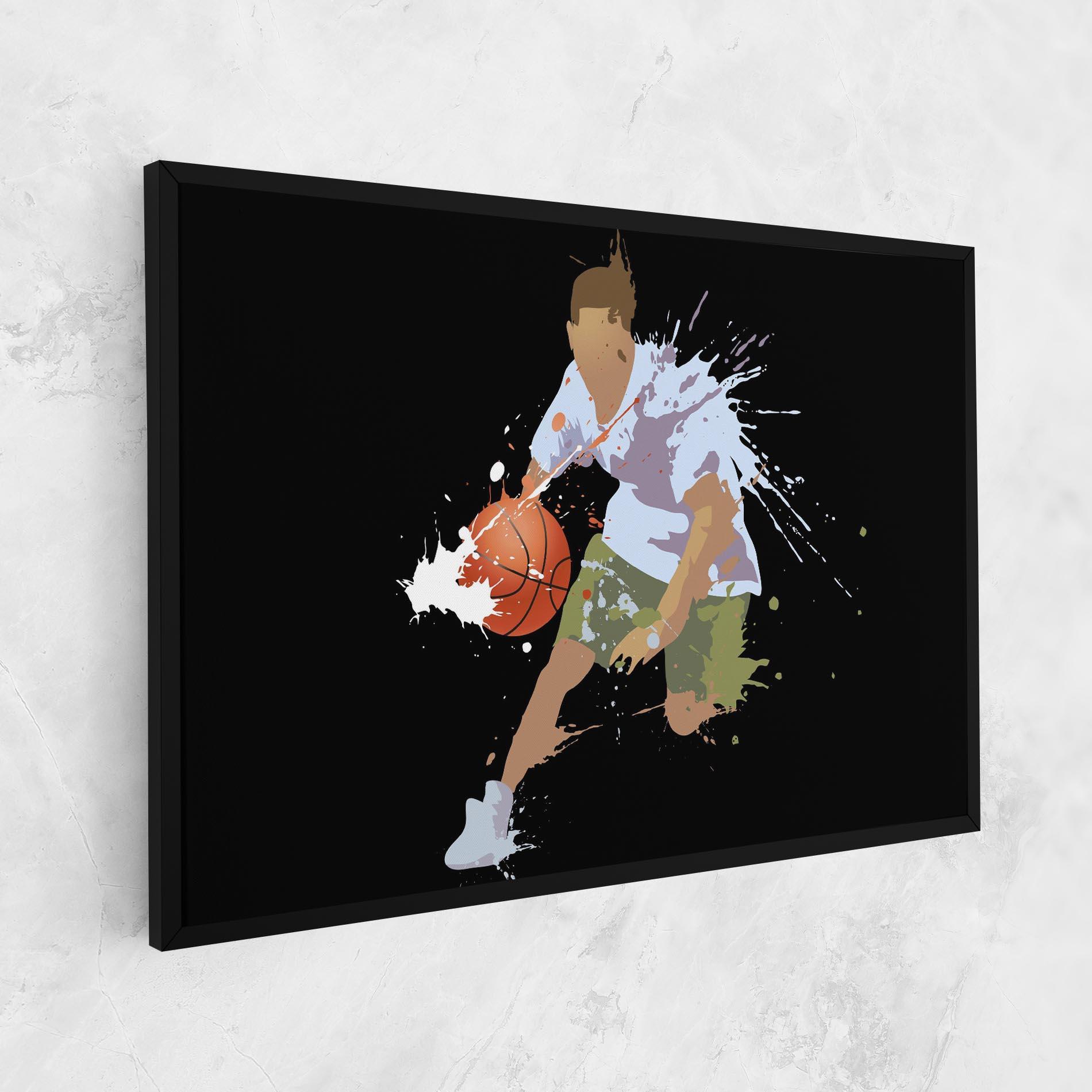 Leinwandbild Basket Splash mockup 1