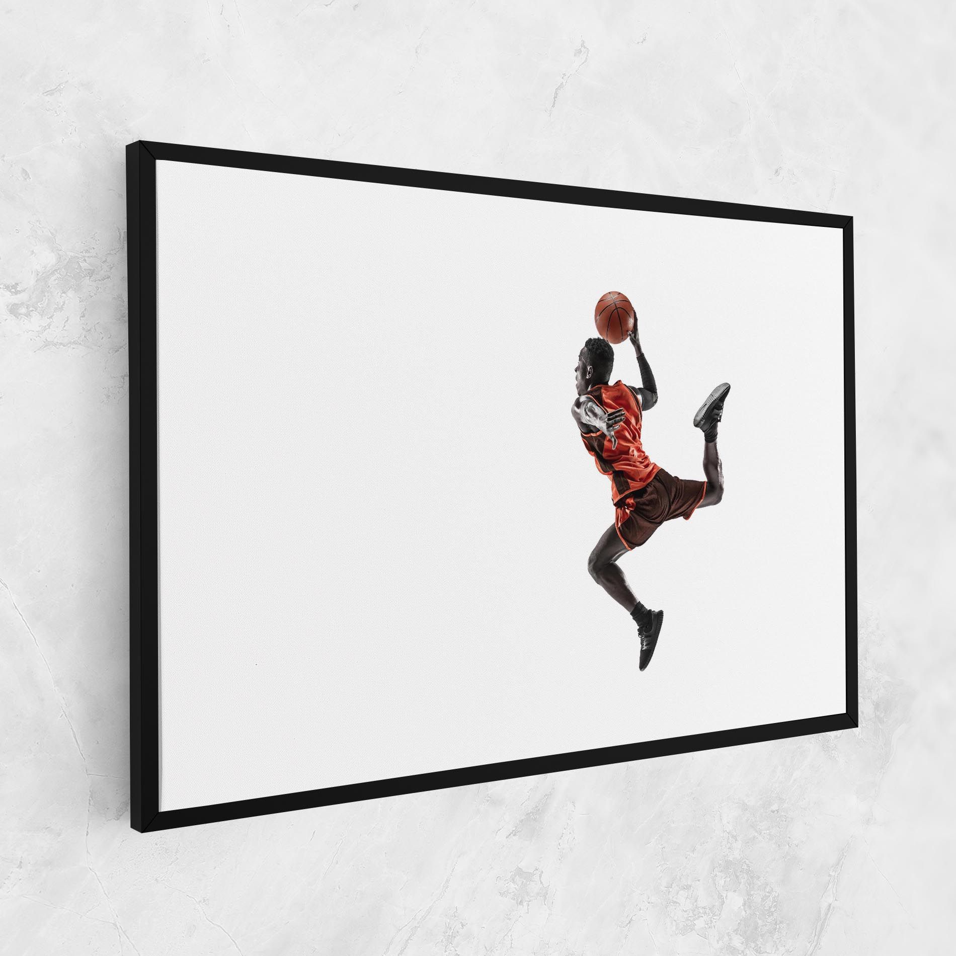 Basketball Player Flying mockup 1