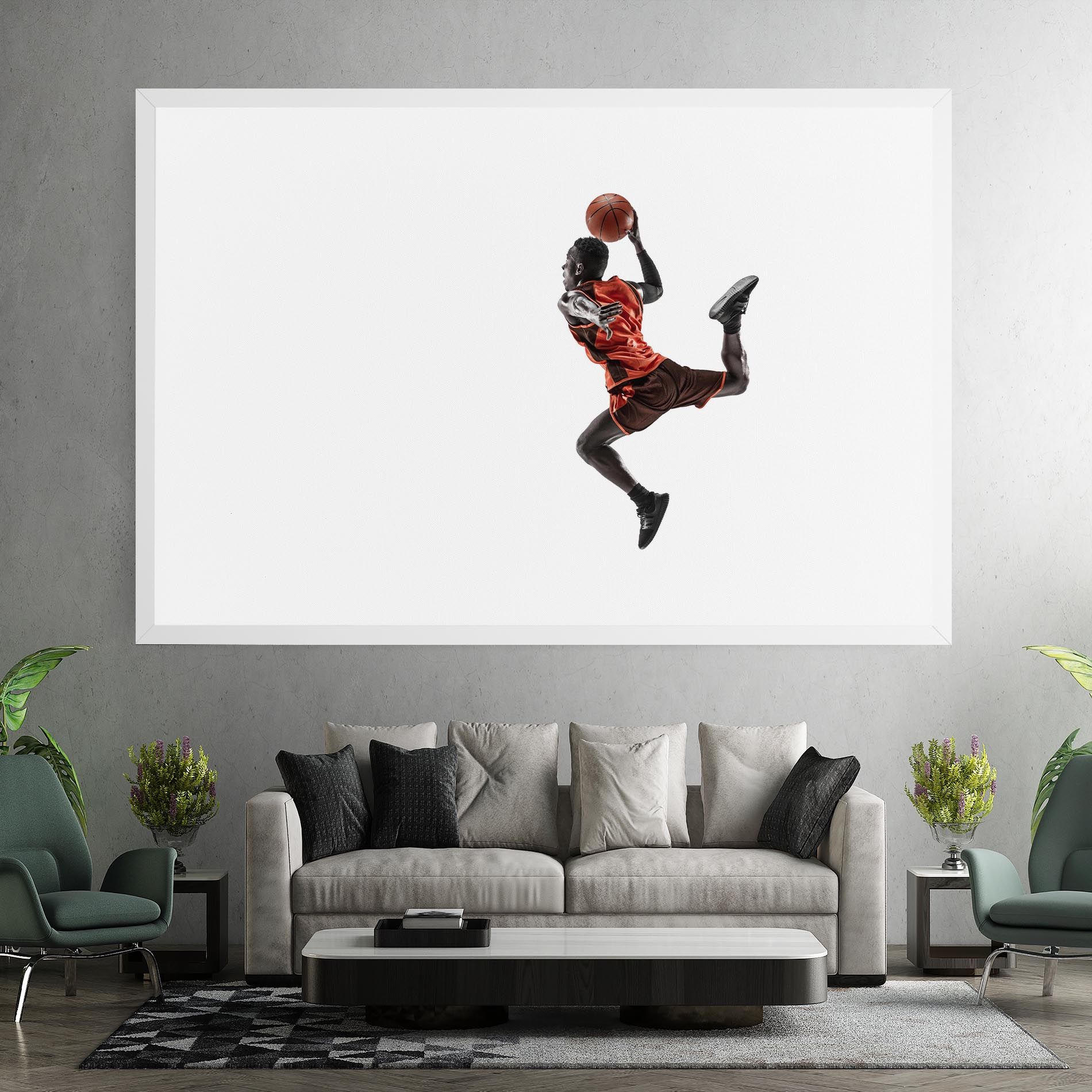 Basketball Player Flying mockup 7