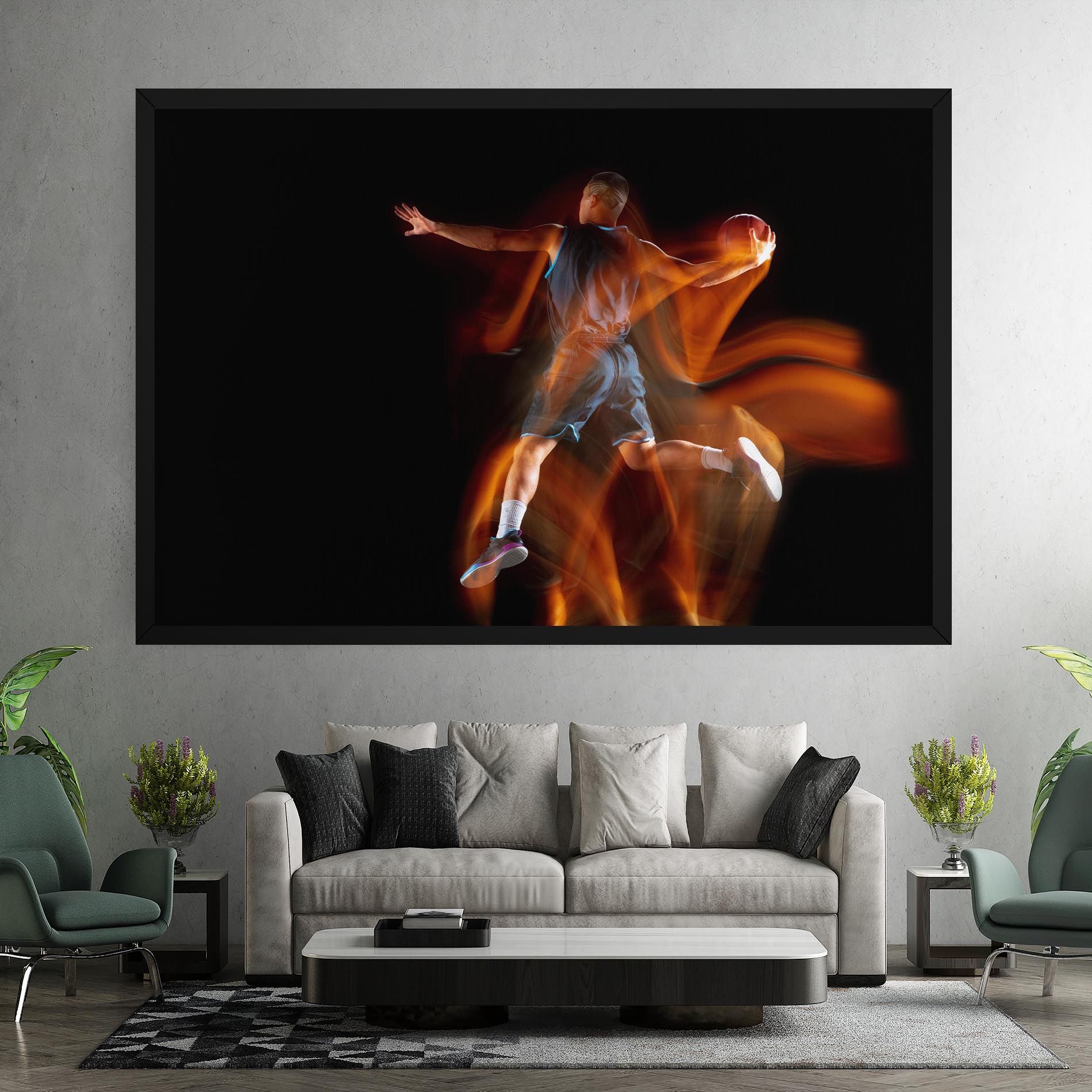 Asian Basketball Player mockup 7