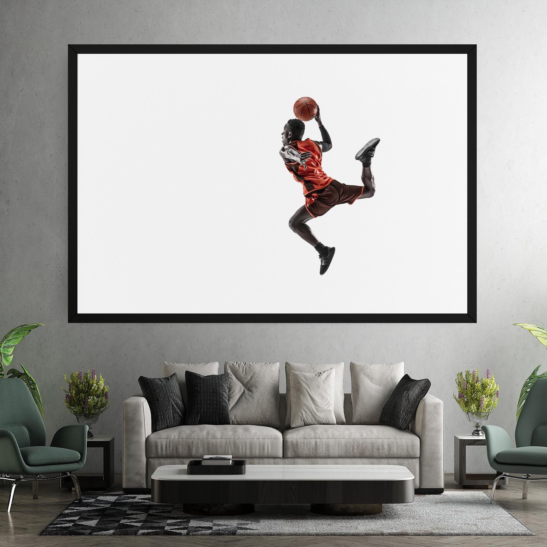 Basketball Player Flying mockup 7
