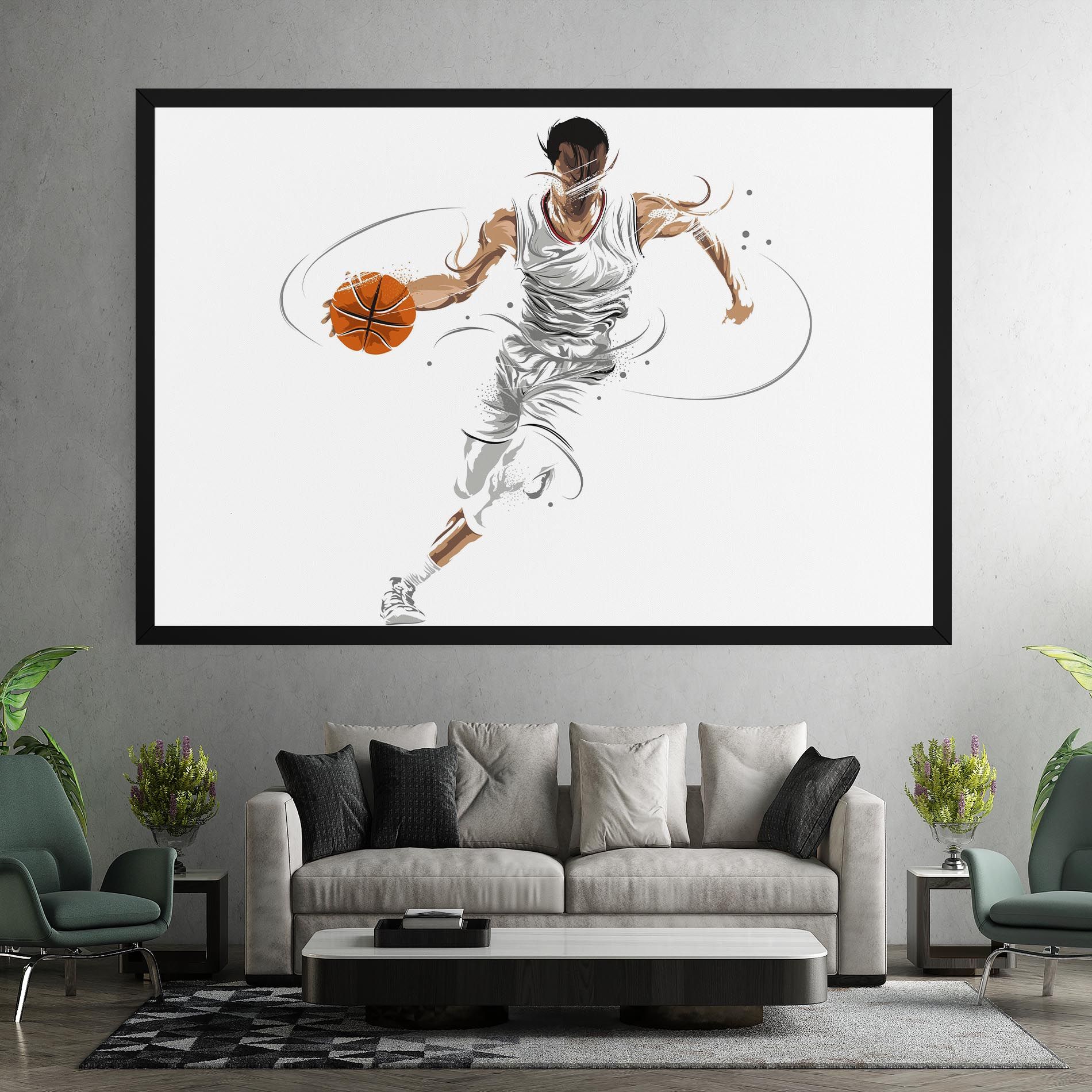 Dribbling Basketbal mockup 7