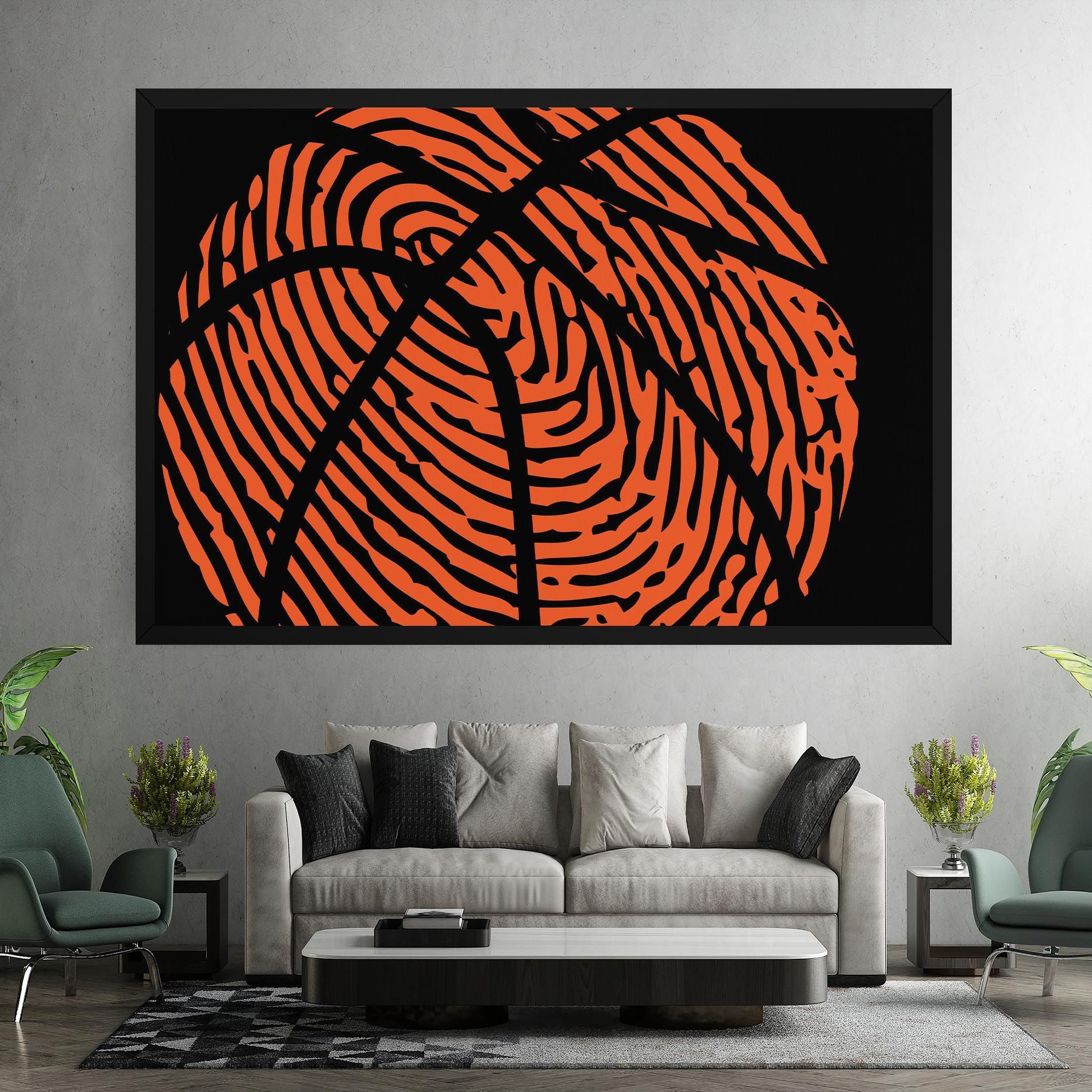 Fingerprint Basketball mockup 7