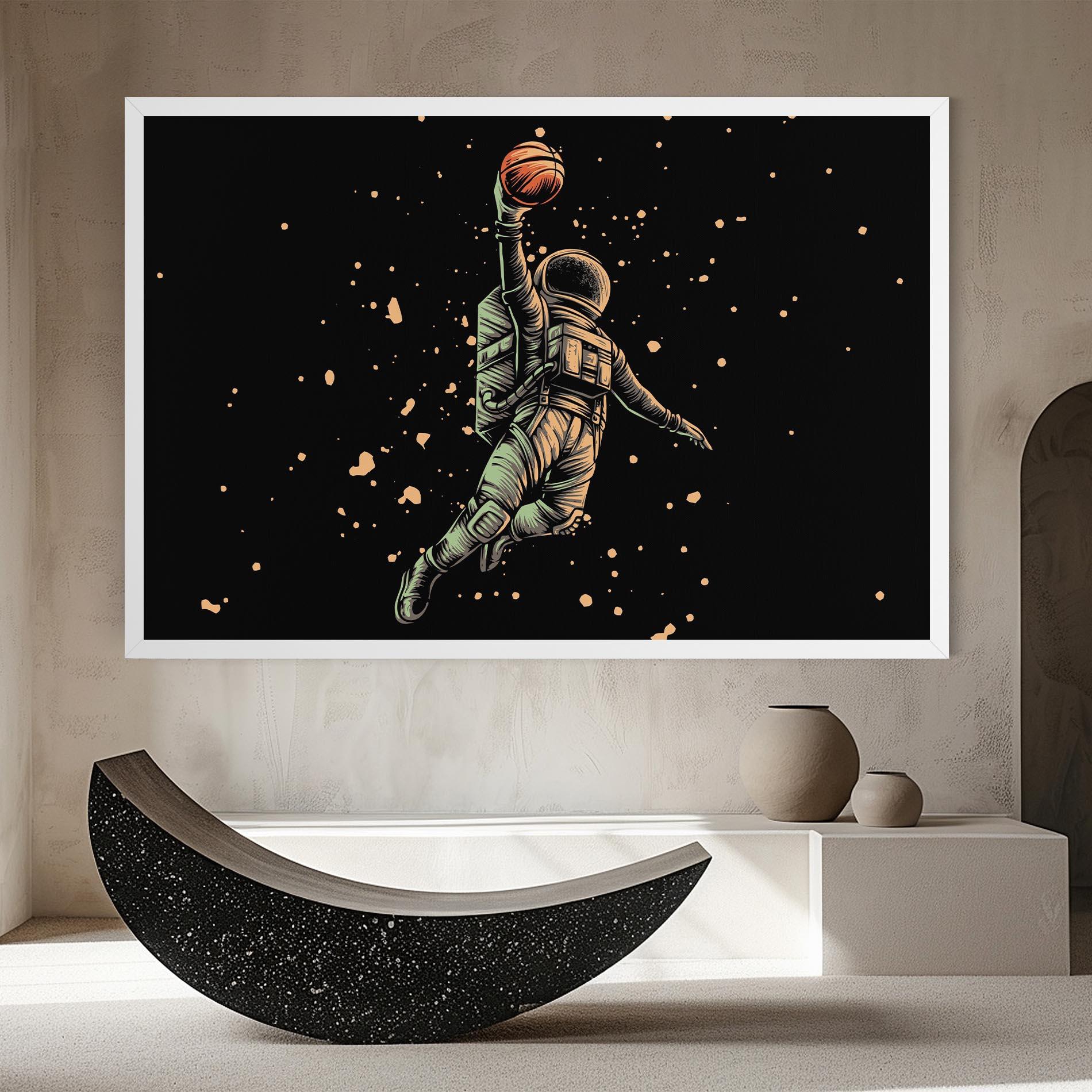 Leinwandbild Astrobasket mockup 8