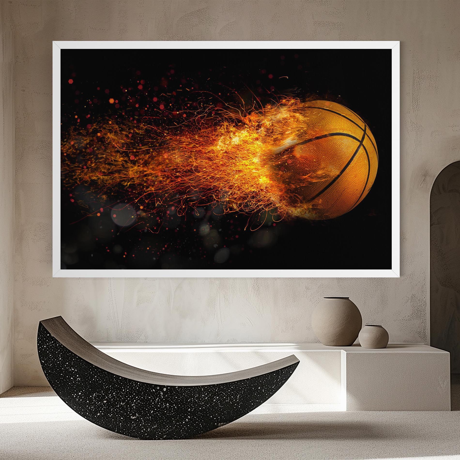 Basket Ball Flame mockup 8