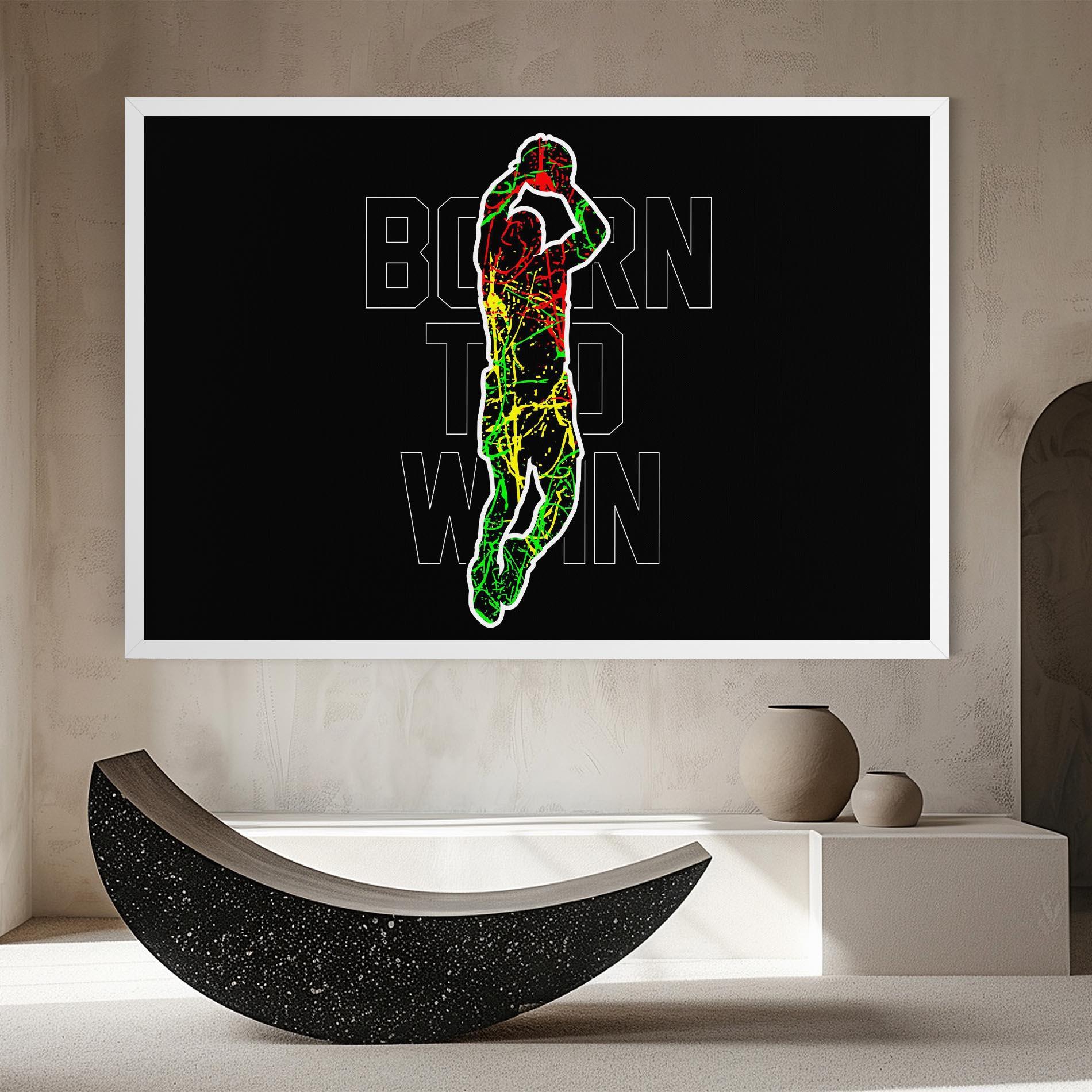 Leinwandbild Basket Win mockup 8