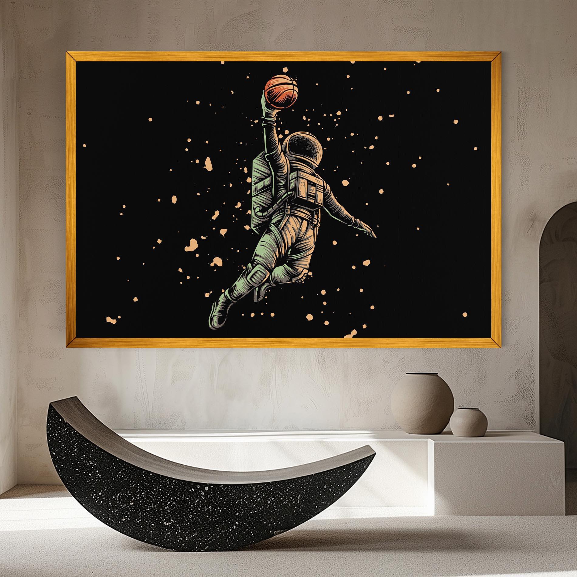 Leinwandbild Astrobasket mockup 8