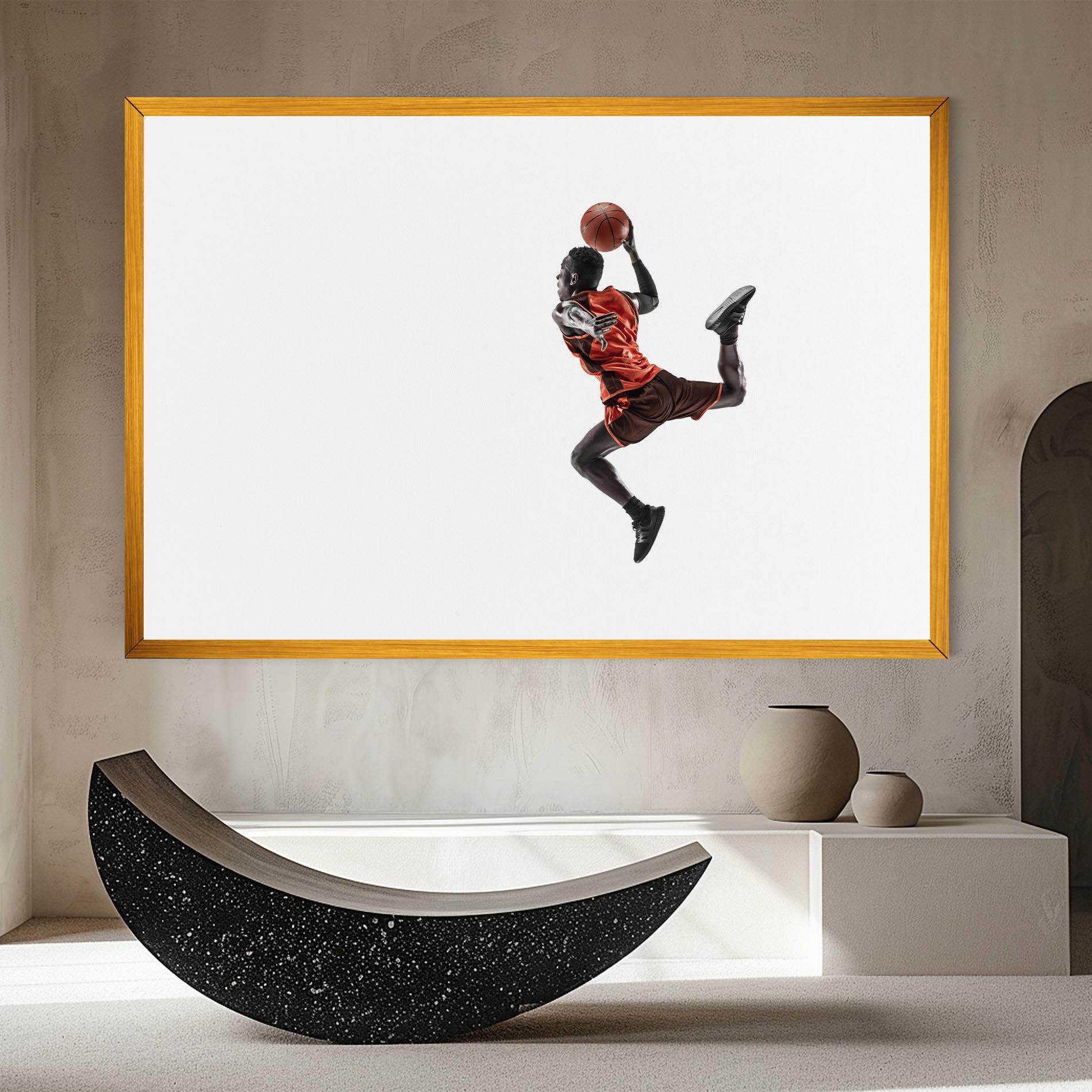 Basketball Player Flying mockup 8