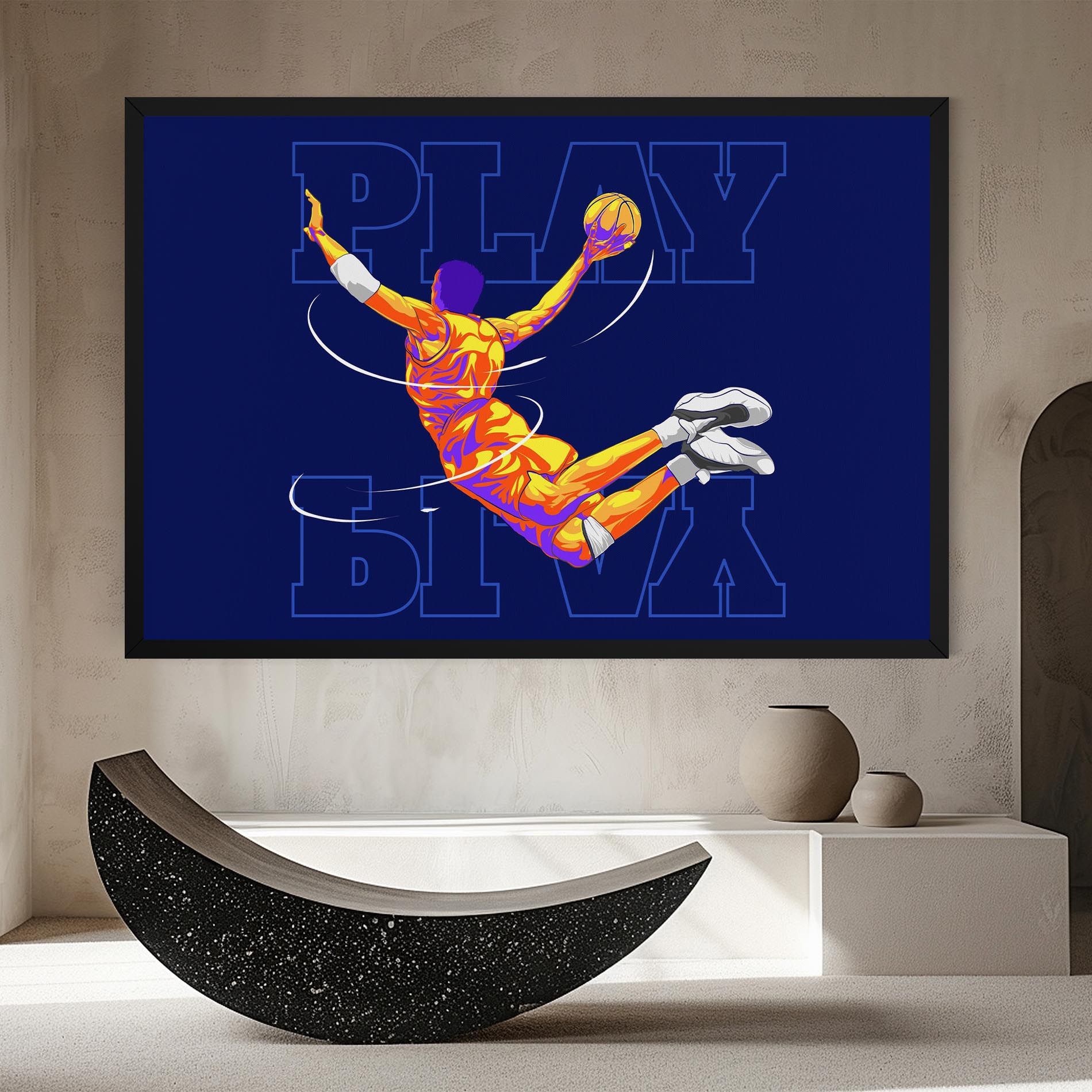 Basketball Blue mockup 8