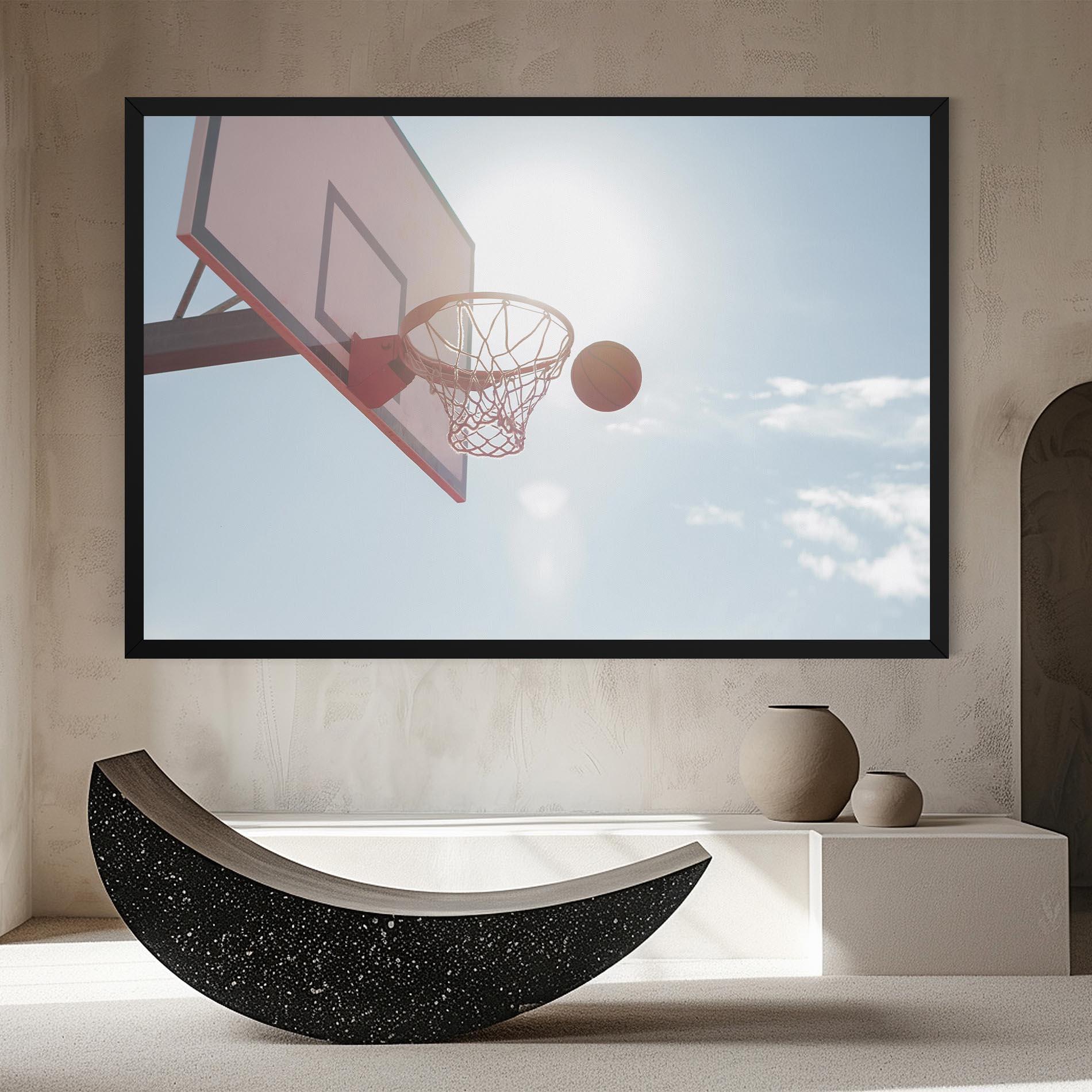 Leinwandbild Basketball Hoop mockup 8