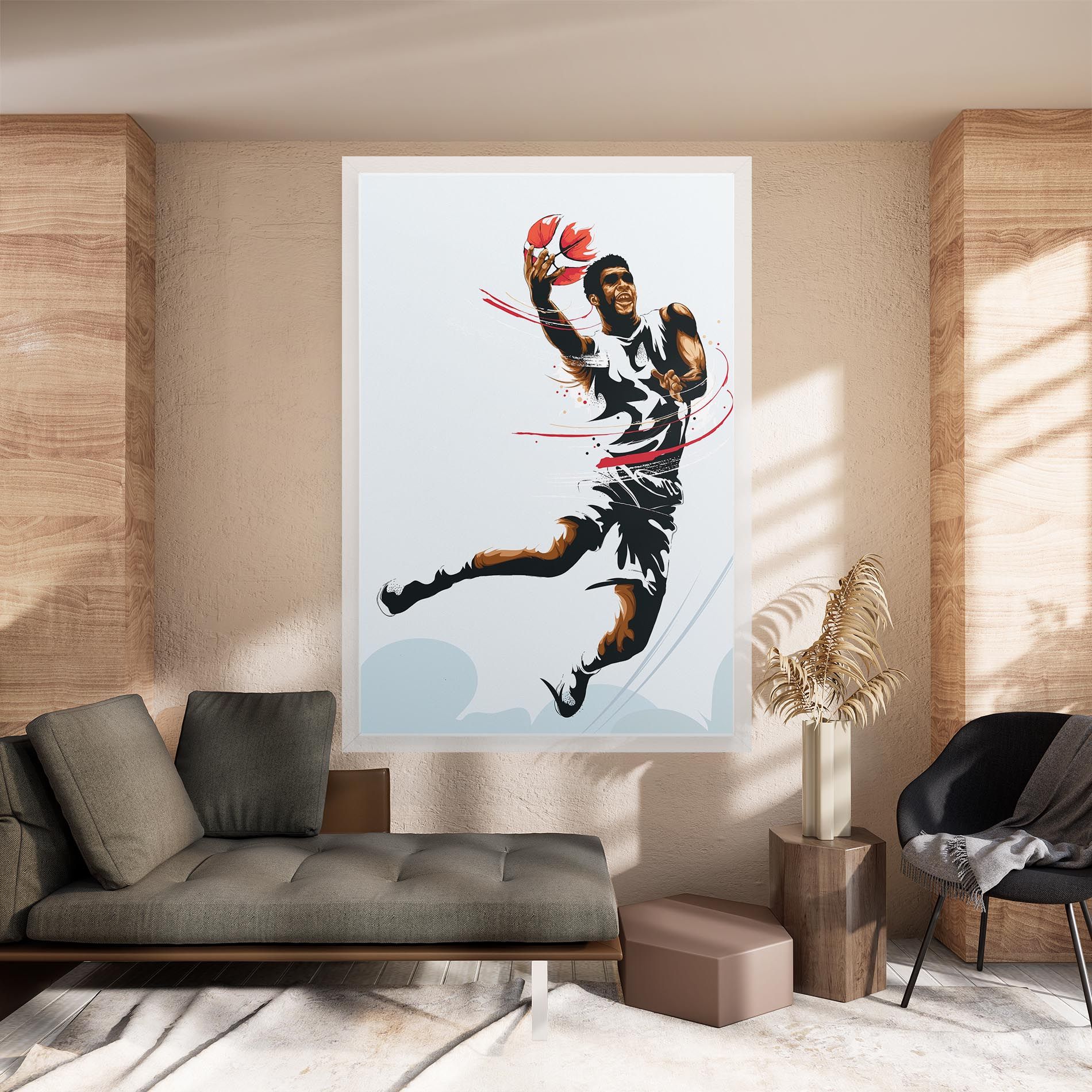 Basketball Shot mockup 8
