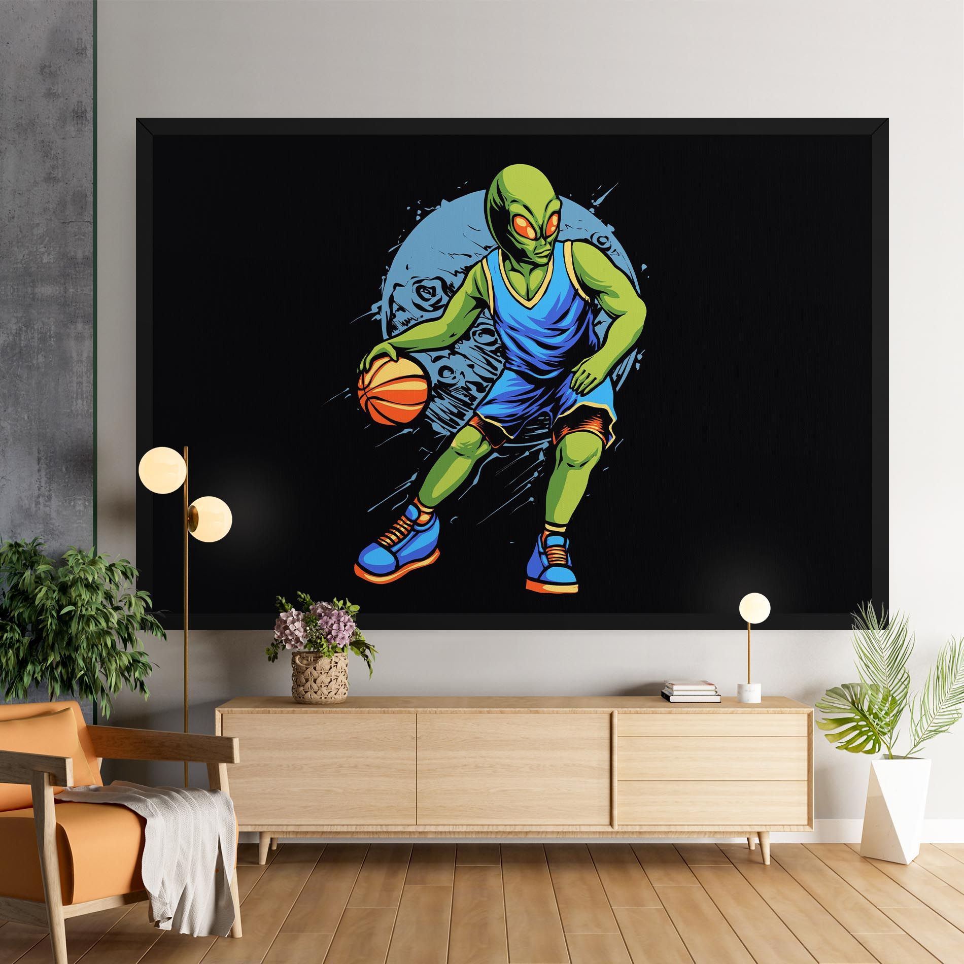 Alien Basketball mockup 9
