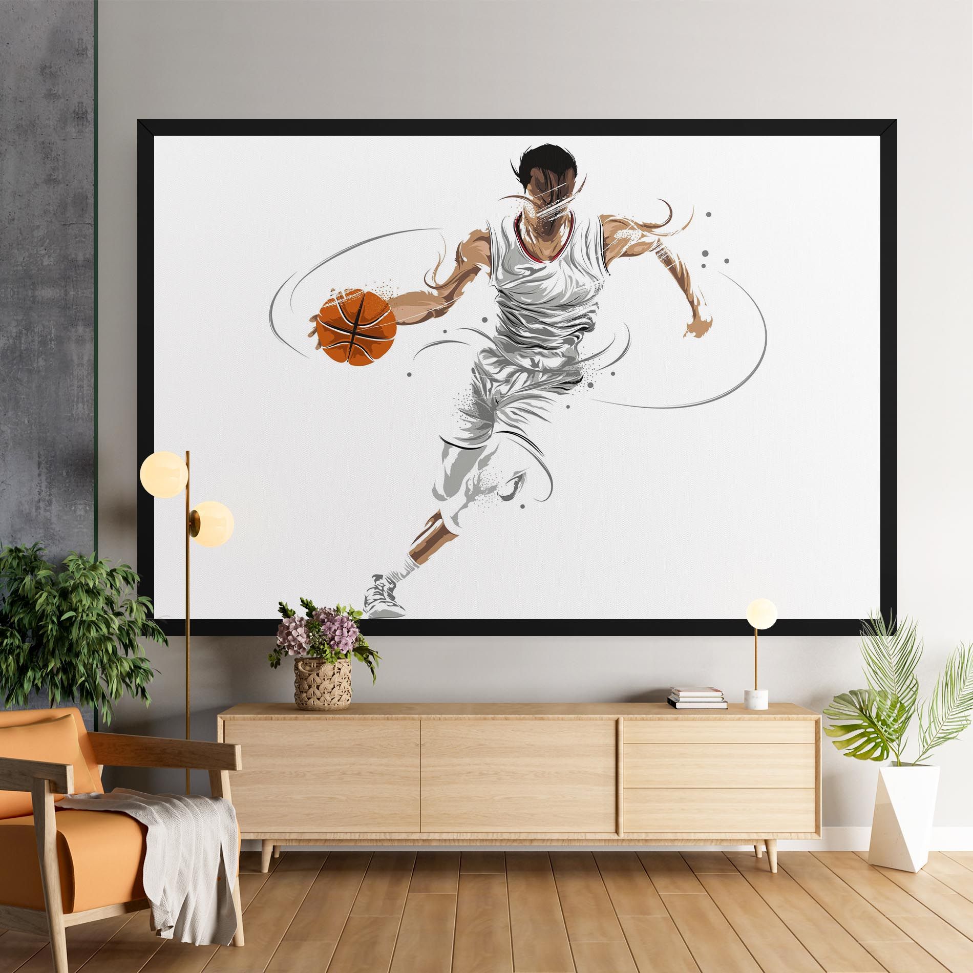 Dribbling Basketbal mockup 9