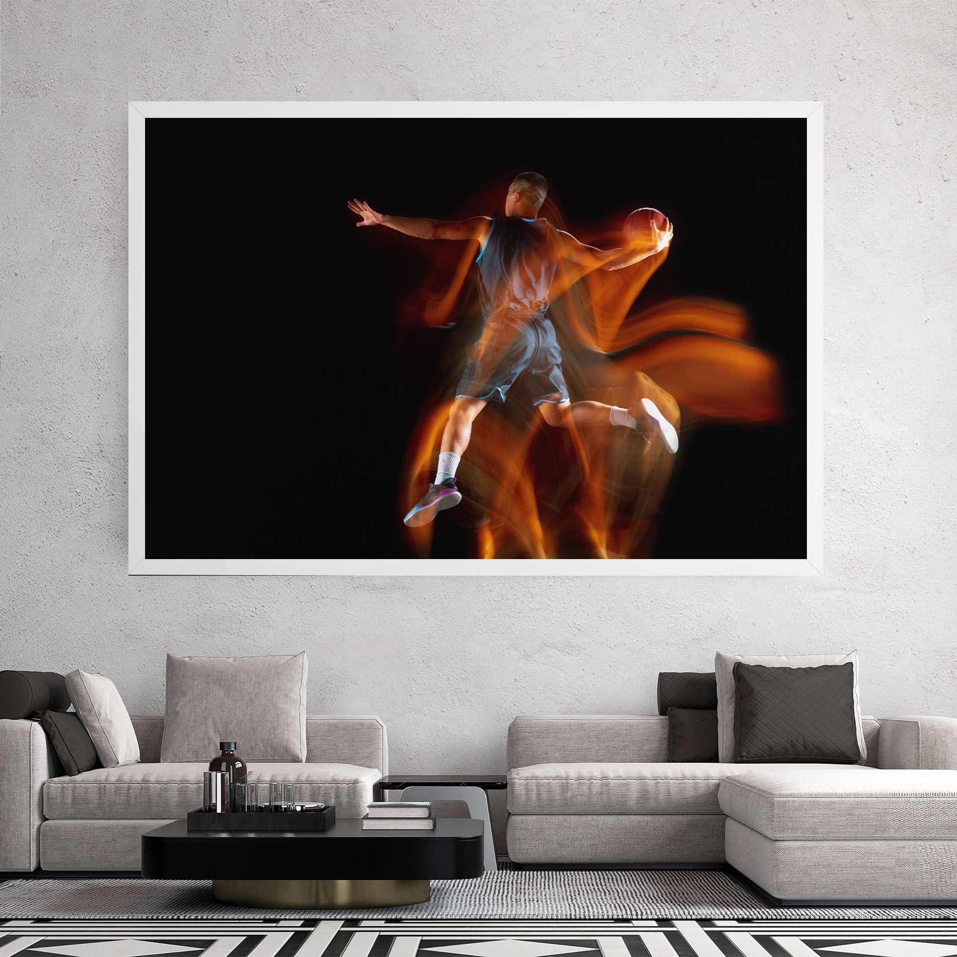 Asian Basketball Player mockup 2