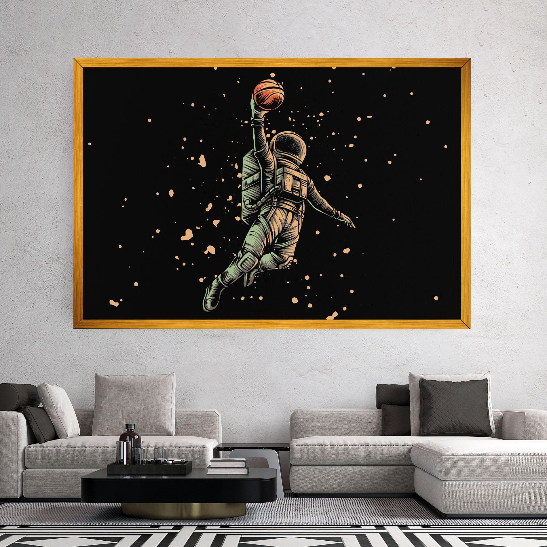 Leinwandbild Astrobasket mockup 2