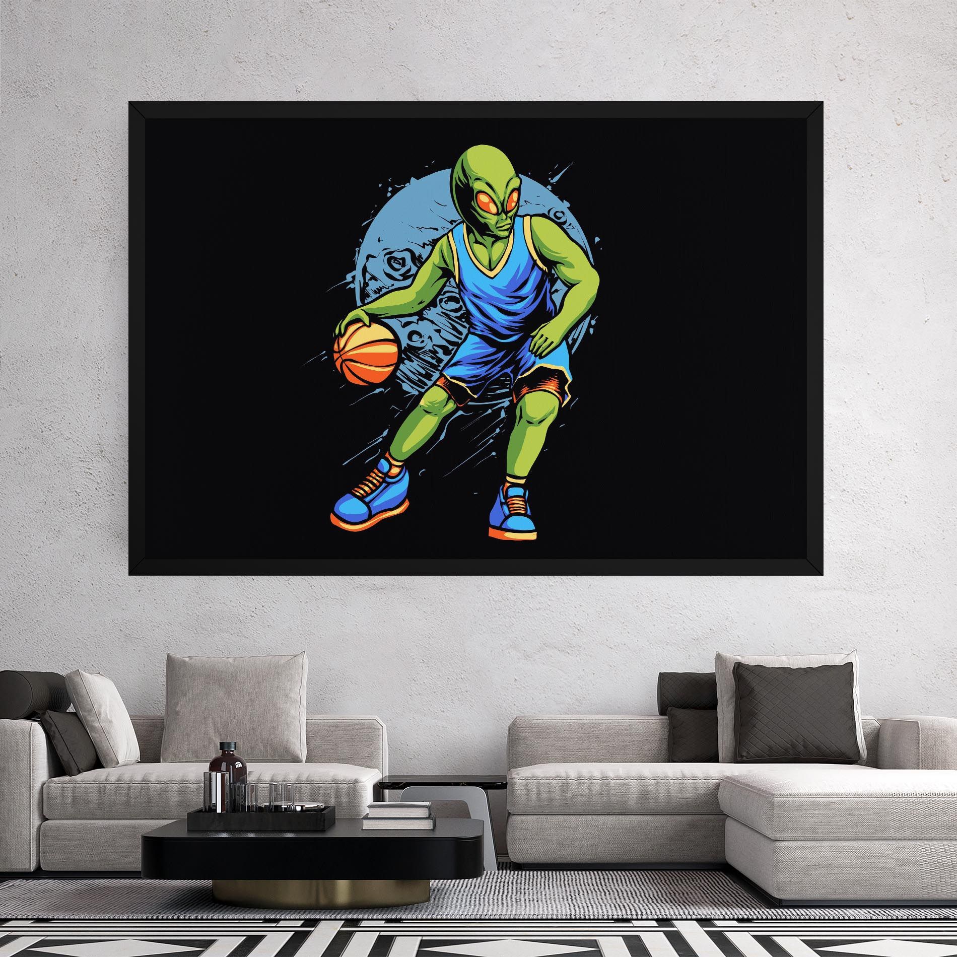 Alien Basketball mockup 2