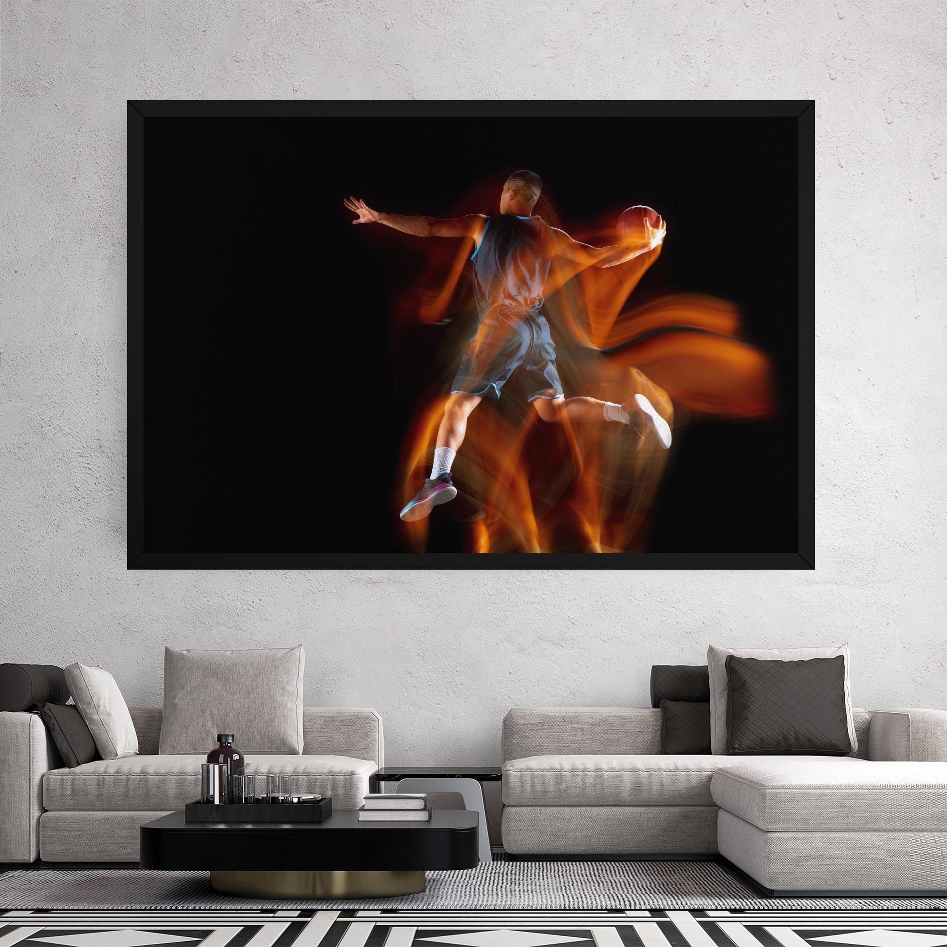 Asian Basketball Player mockup 2